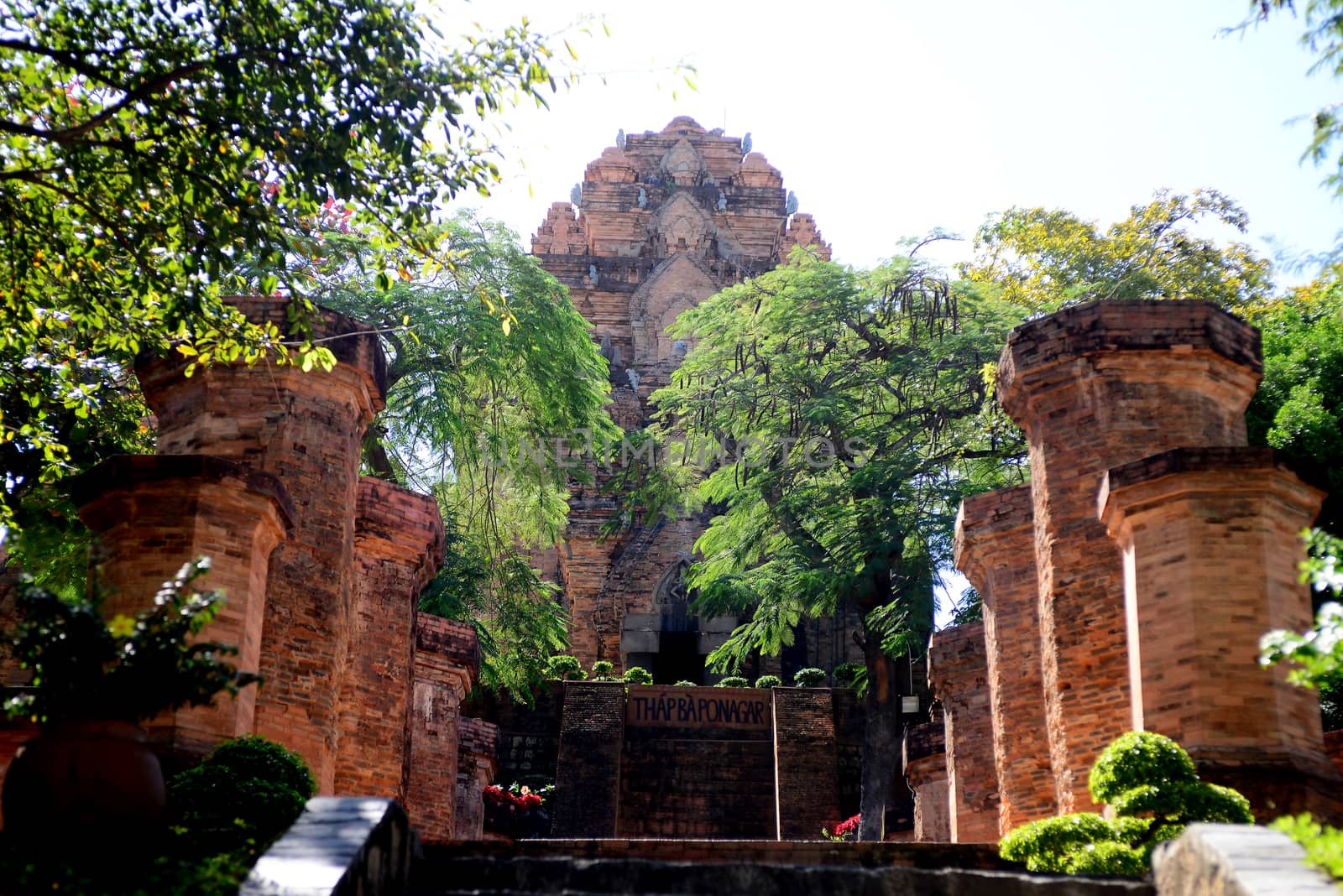 Ponagar Tower (Thap Ba Po Nagar) is a Cham temple tower founded sometime before 781 C.E. and located in the medieval principality of Kauthara, near modern Nha Trang in Vietnam.