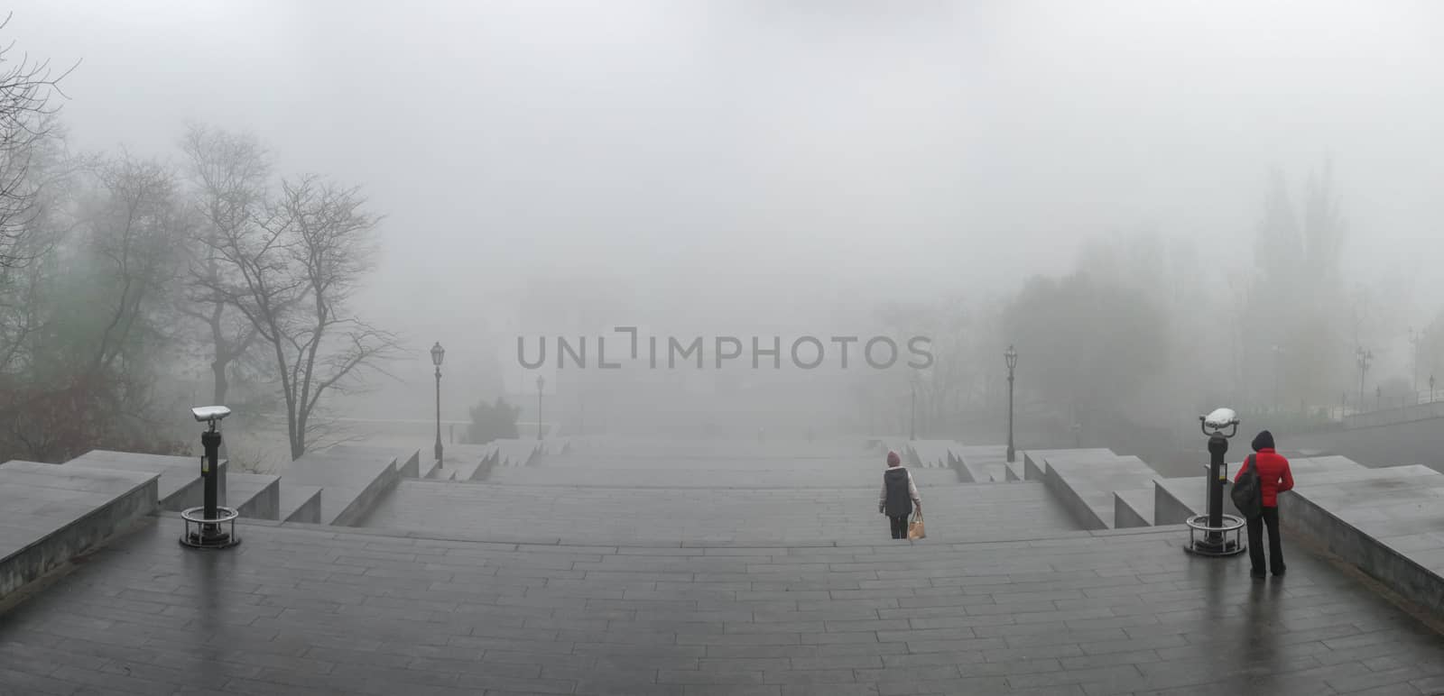 The Potemkin Stairs in Odessa, Ukraine by Multipedia