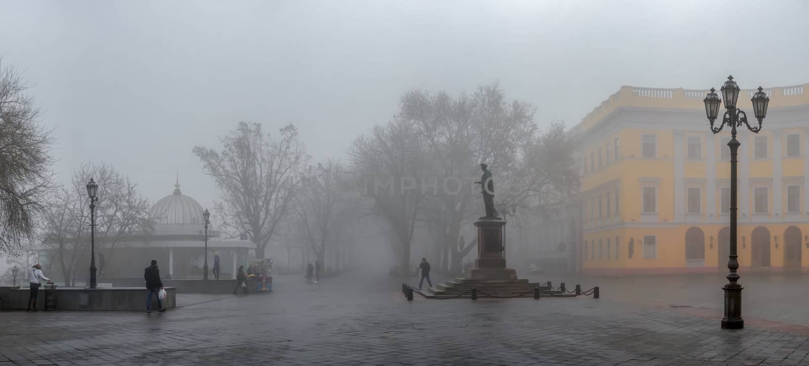 Primorsky Boulevard in Odessa, Ukraine by Multipedia