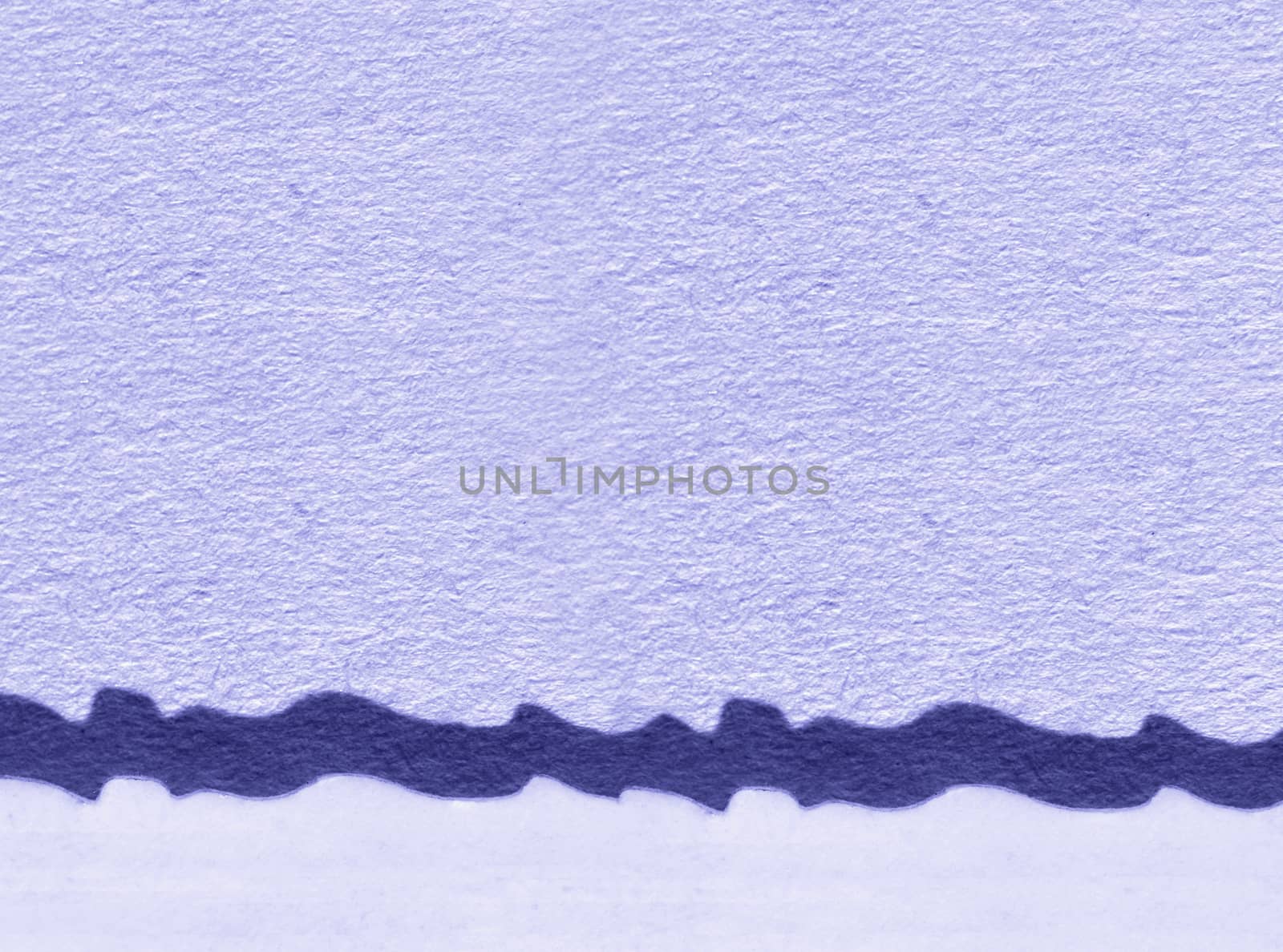 Blue background , old paper with wave shape border , beautiful wave shadow on background , creativity has no limit