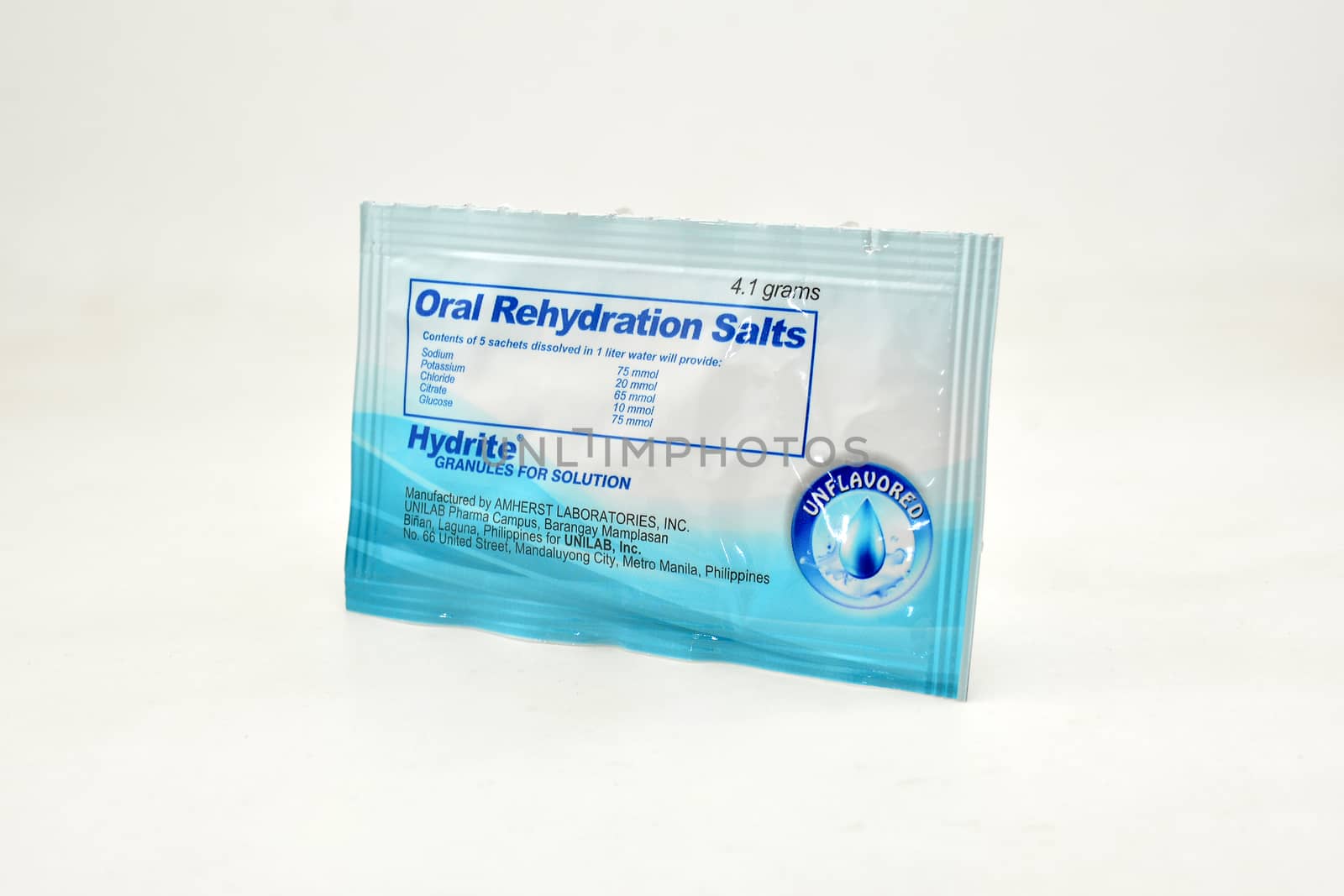 MANILA, PH - SEPT 10 - Oral rehydration salts hydrite on September 10, 2020 in Manila, Philippines.