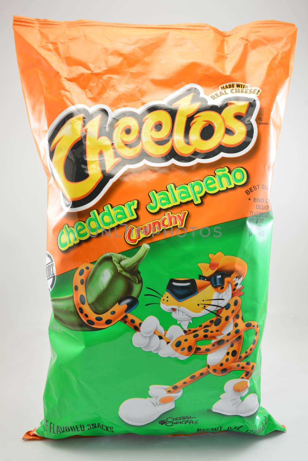 MANILA, PH - SEPT 10 - Cheetos cheddar jalapeno on September 10, 2020 in Manila, Philippines.