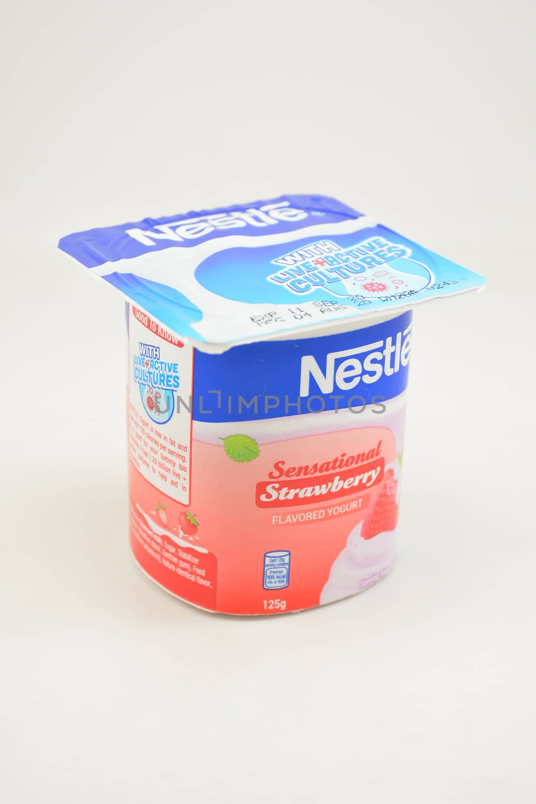 Nestle strawberry yogurt in Manila, Philippines by imwaltersy