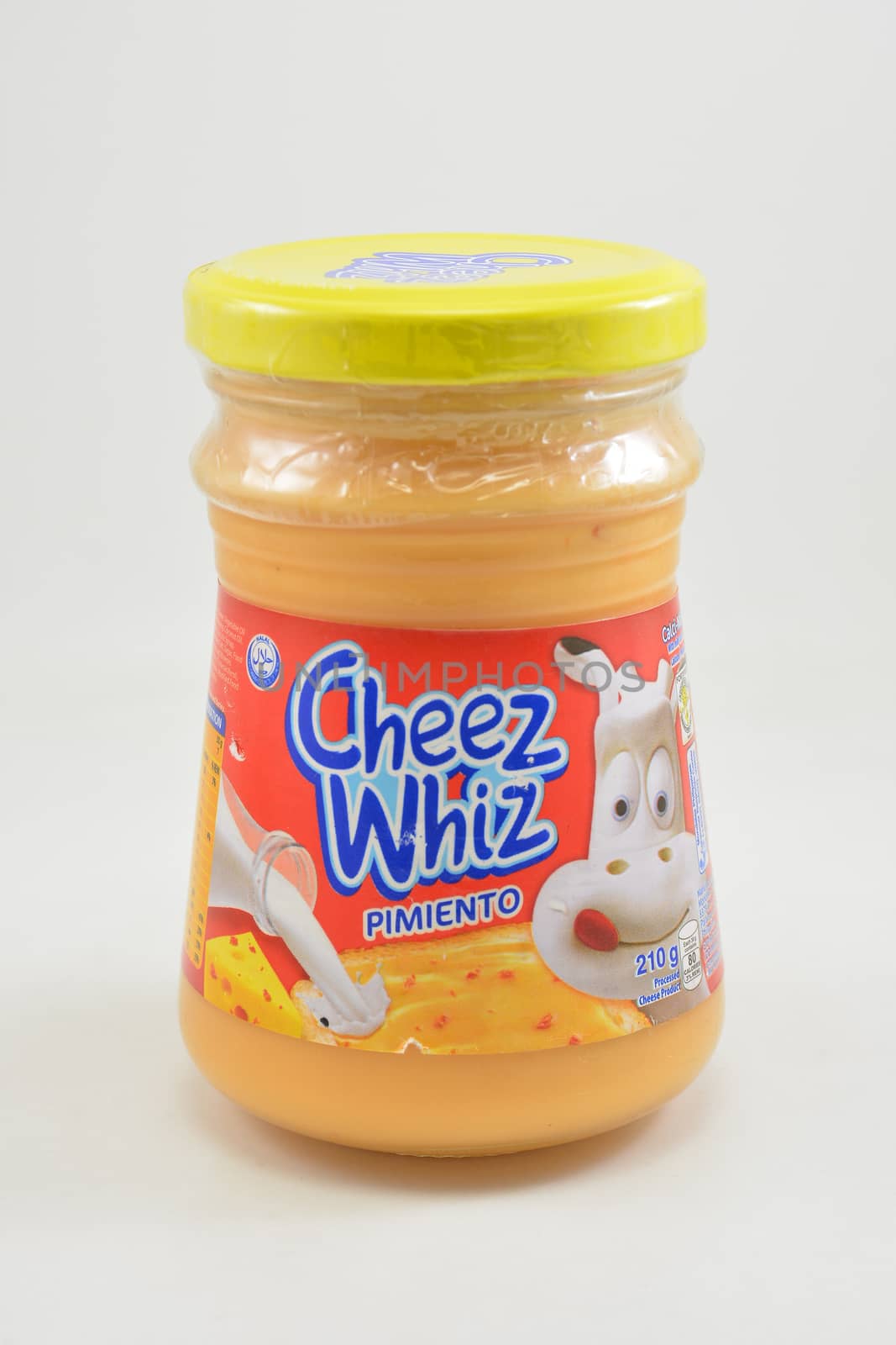 Cheez whiz pimiento cheese spread in Manila, Philippines by imwaltersy