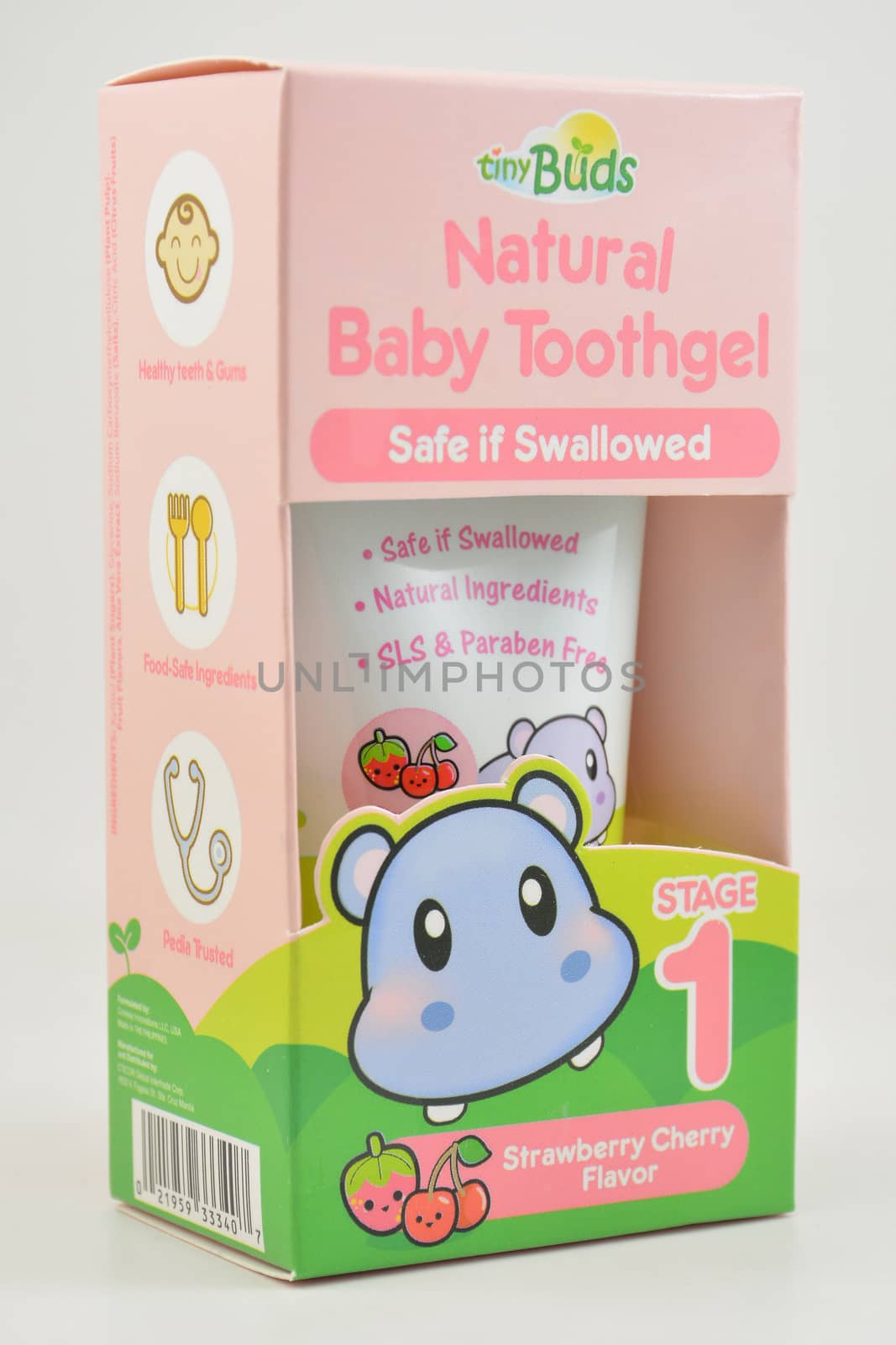 Tiny buds natural baby toothgel strawberry cherry flavor in Mani by imwaltersy