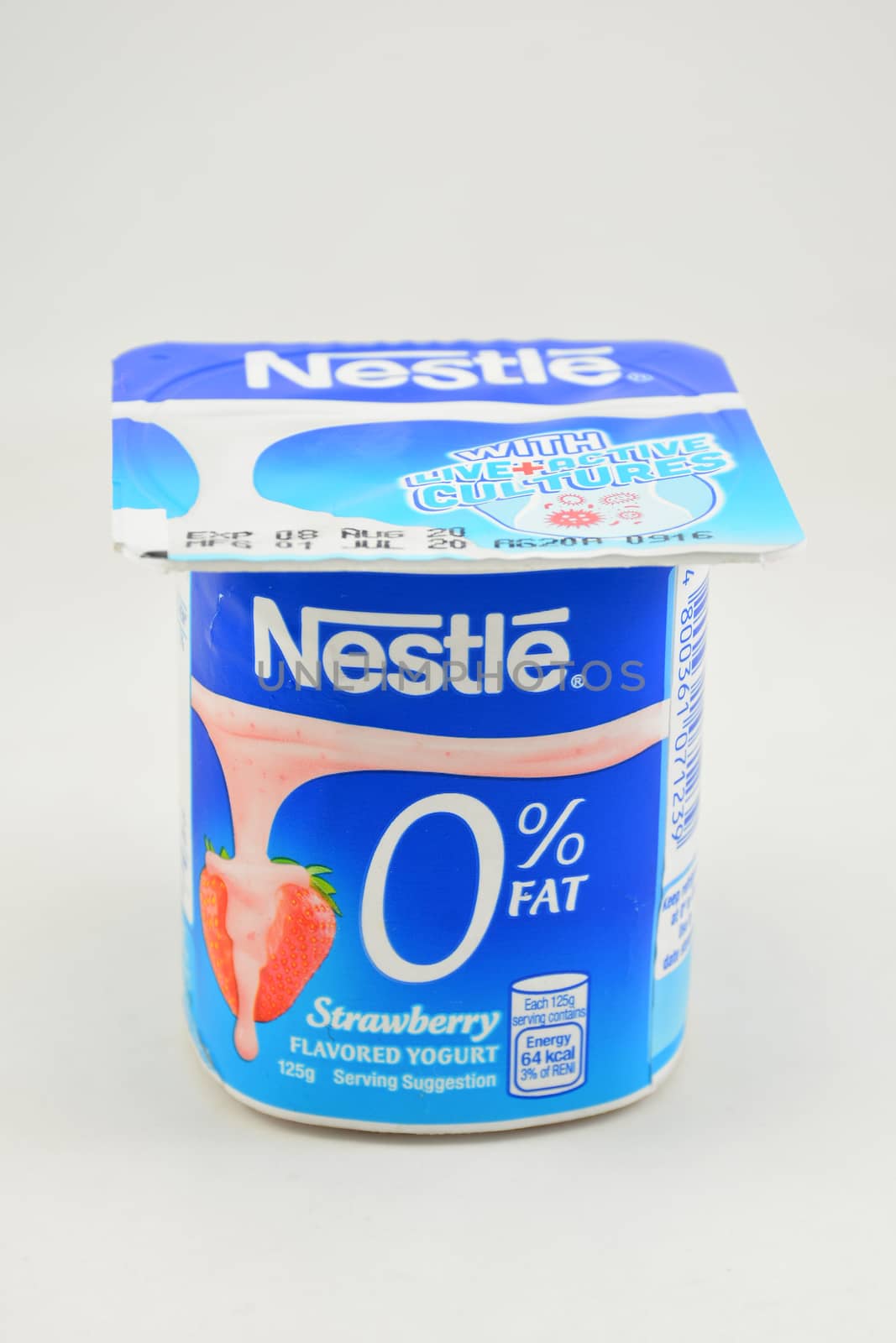 Nestle strawberry yogurt in Manila, Philippines by imwaltersy