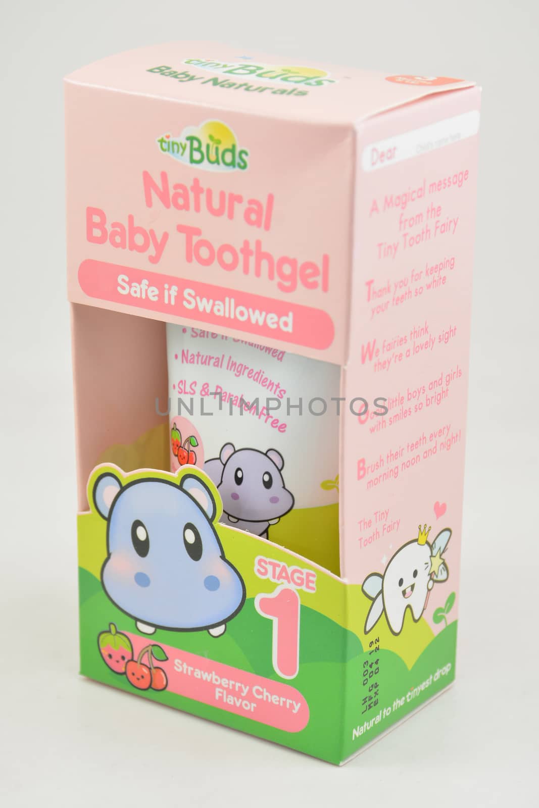 Tiny buds natural baby toothgel strawberry cherry flavor in Mani by imwaltersy