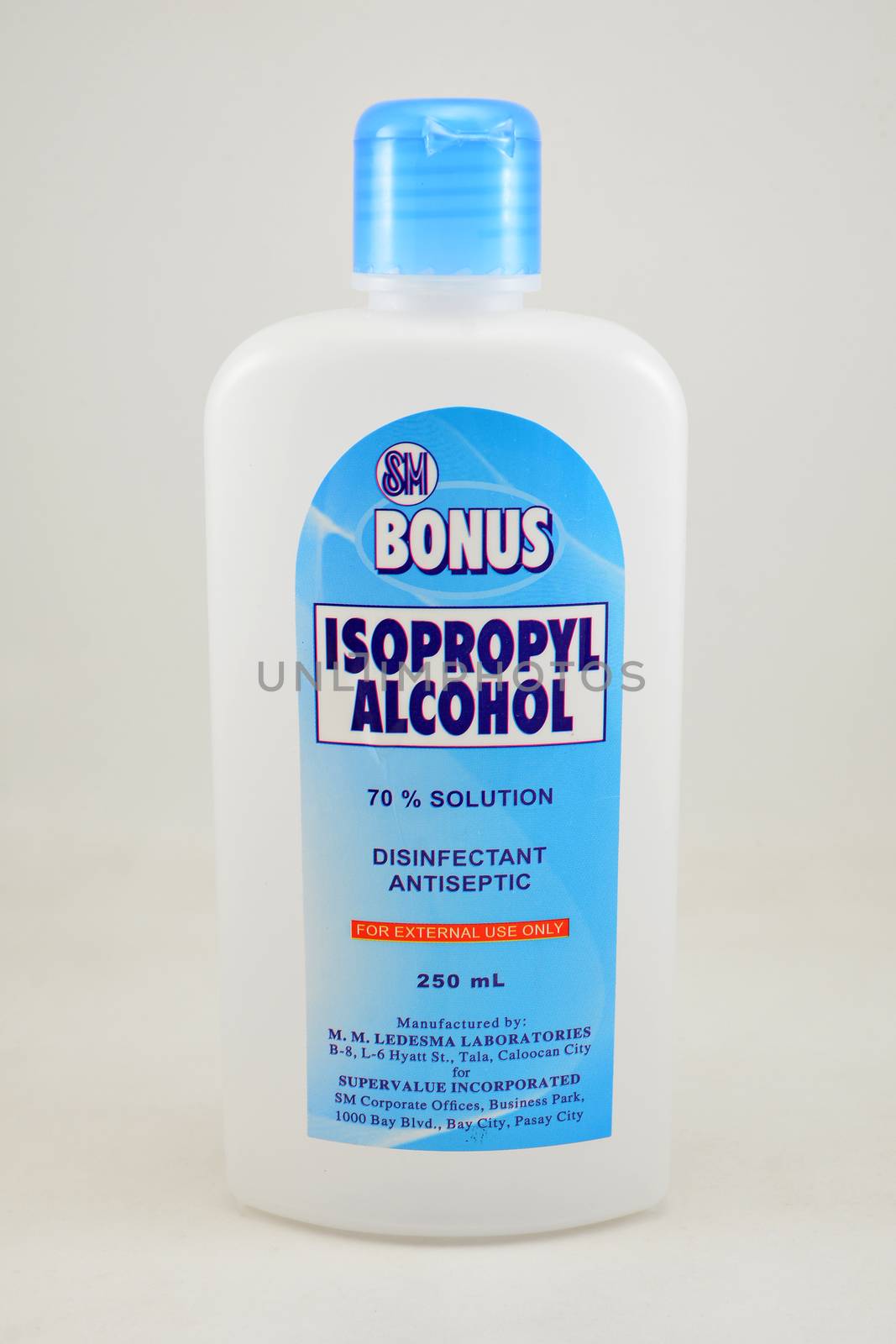 MANILA, PH - SEPT 10 - Sm bonus isopropyl alcohol on September 10, 2020 in Manila, Philippines.