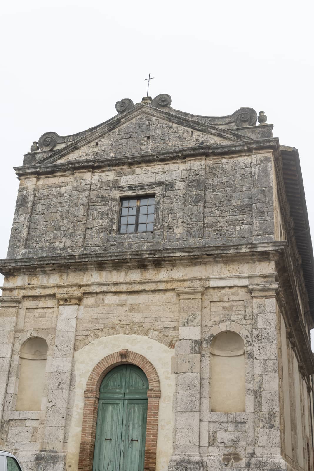 acquasparta,italy september 21 2020:church of the madonna del giglio in acquasparta