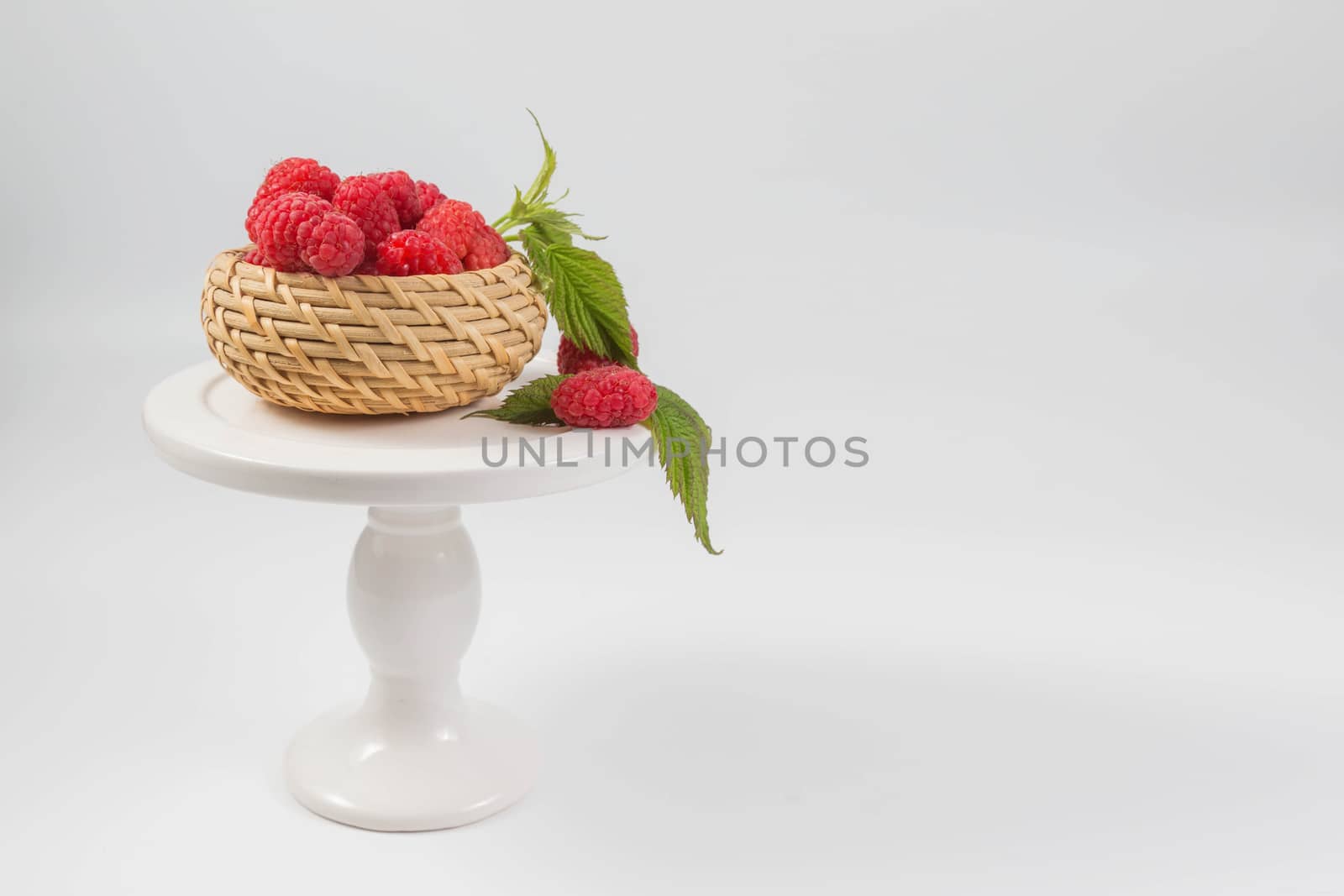 Raspberry. Health, summer. still life on white background by galinasharapova