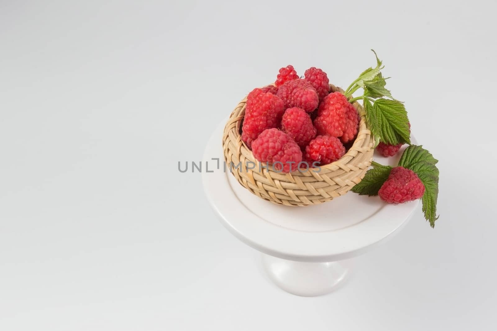 Raspberry. Health, summer. still life on white background. by galinasharapova