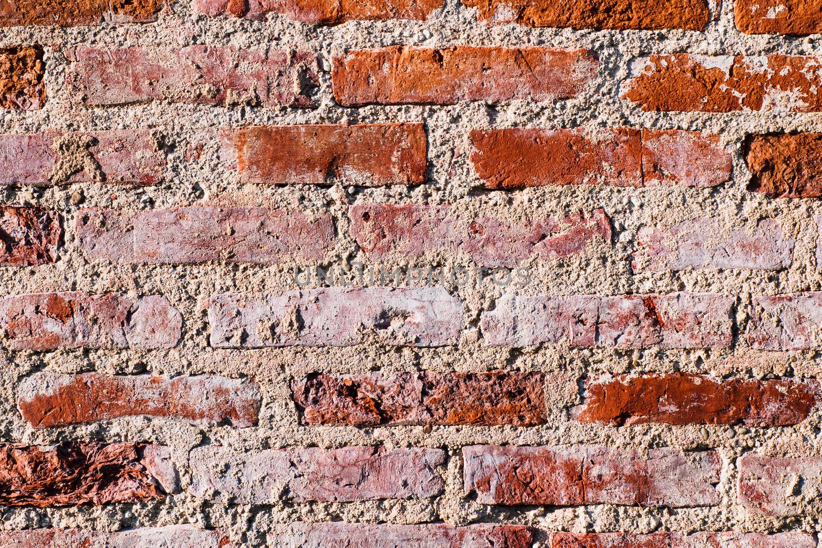 Marble Textured Background of Old Brick Wall. Abstract Brick Wall Surface.