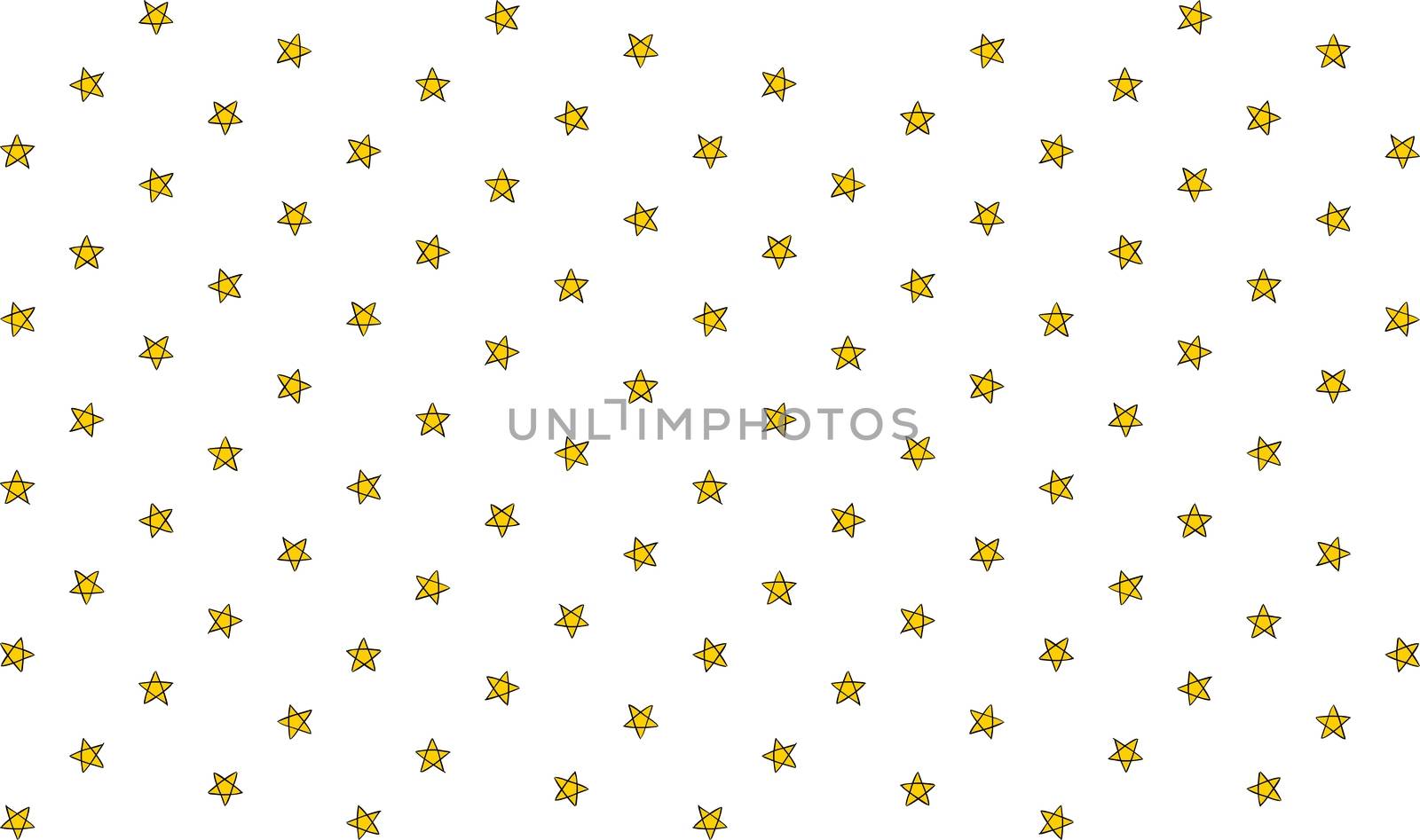 stars seamless pattern cartoon scarf isolated illustration tile background repeat wallpaper