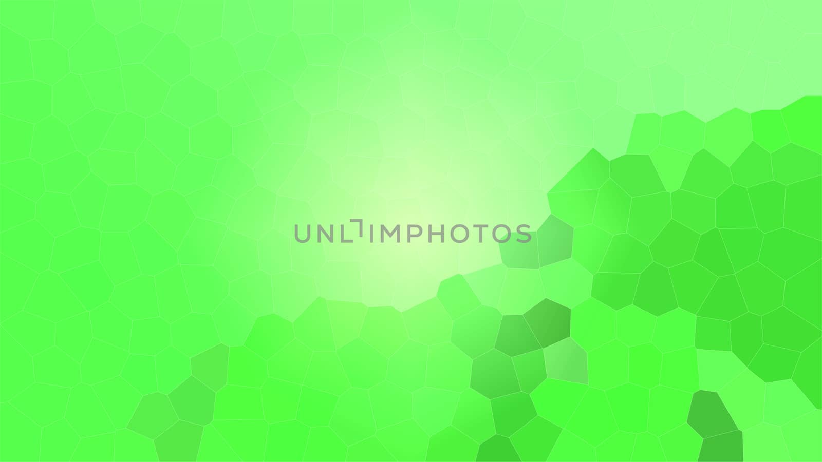 Green modern bright blurred abstract polygonal mosaic background. low poly Geometric texture background in origami style. 2d Illustration crystal technology