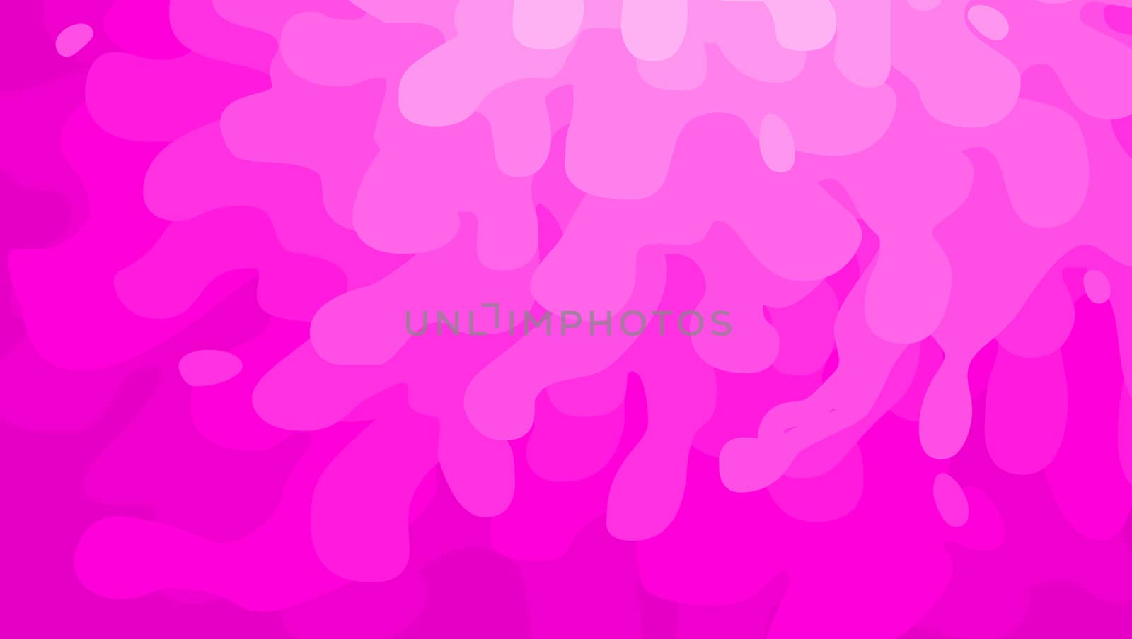 Abstract background pink paint splash and waves in vector shape, Summer background and banner with water, cartoon, HD, radial ramp light to dark
