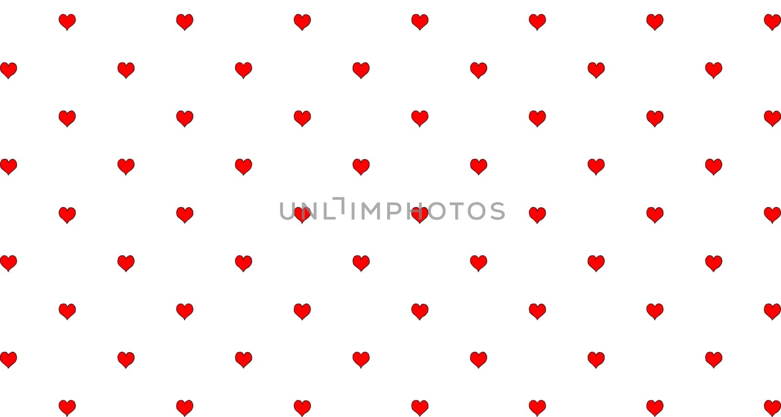 heart seamless pattern valentine love cartoon scarf isolated illustration tile background repeat wallpaper by Andreajk3