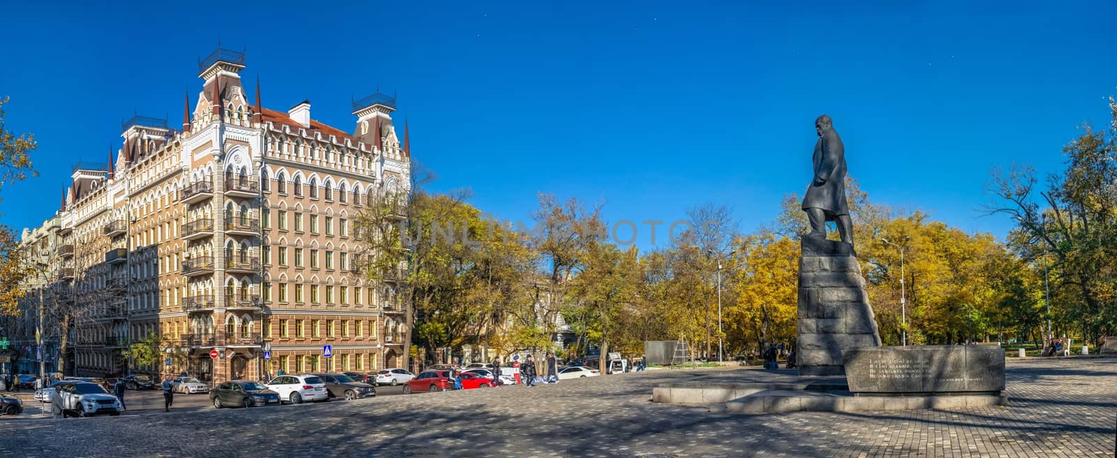 Monument to Taras Shevchenko in Odessa, Ukraine by Multipedia