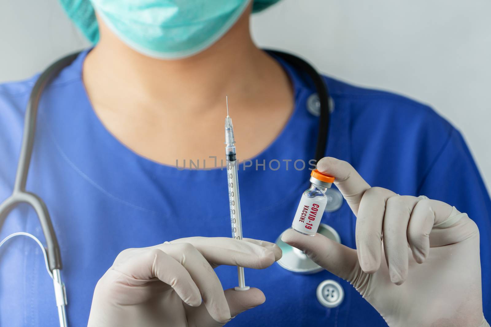Vaccine and syringe injection for prevention, immunization and t by psodaz