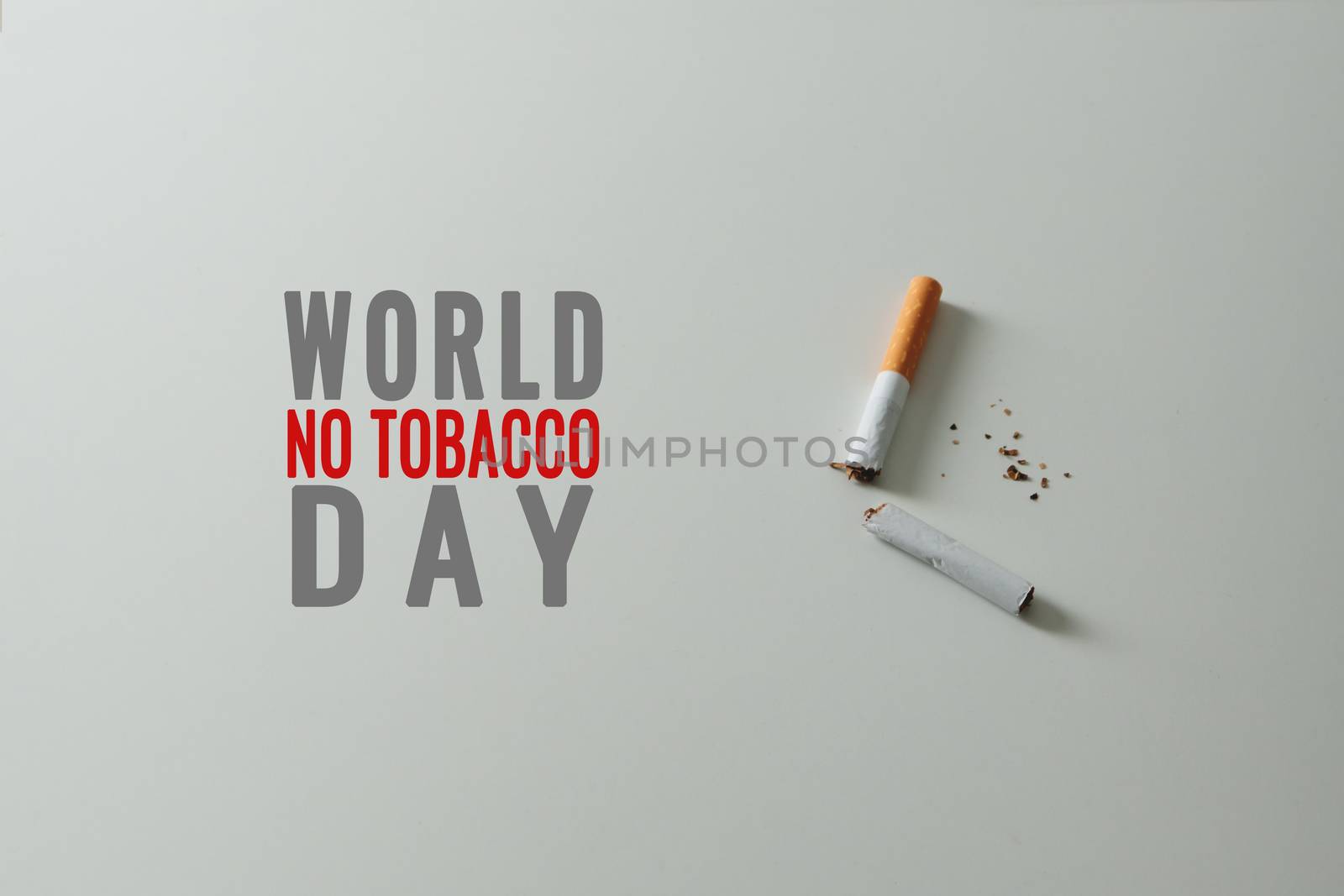 World No Tobacco Day. May 31st No Smoking Day. Poison of cigaret by psodaz