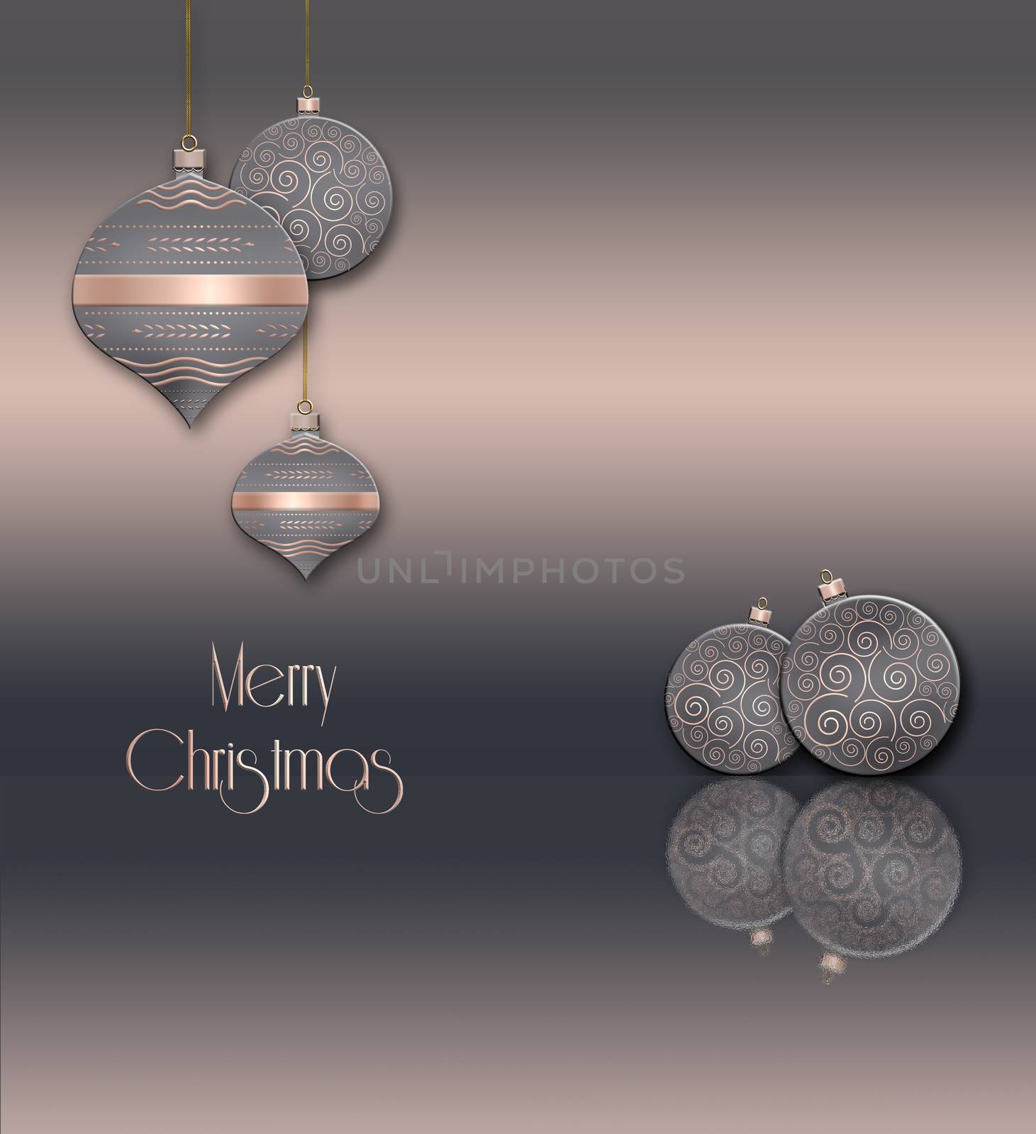 Christmas balls background. by NelliPolk