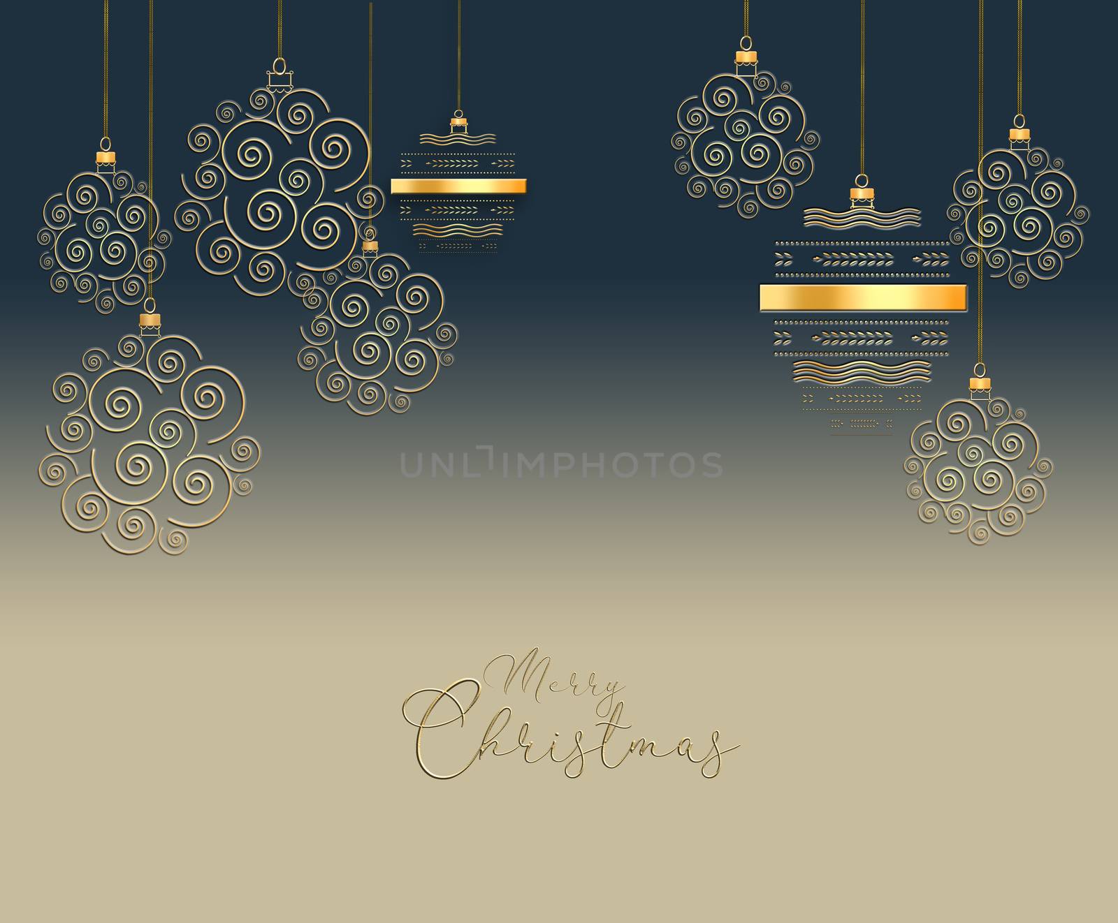 A set of Christmas balls. New Year background with Christmas balls. by NelliPolk