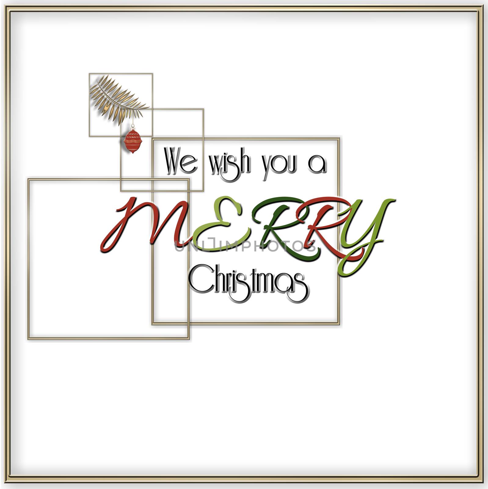 We wish You a Merry Christmas card by NelliPolk