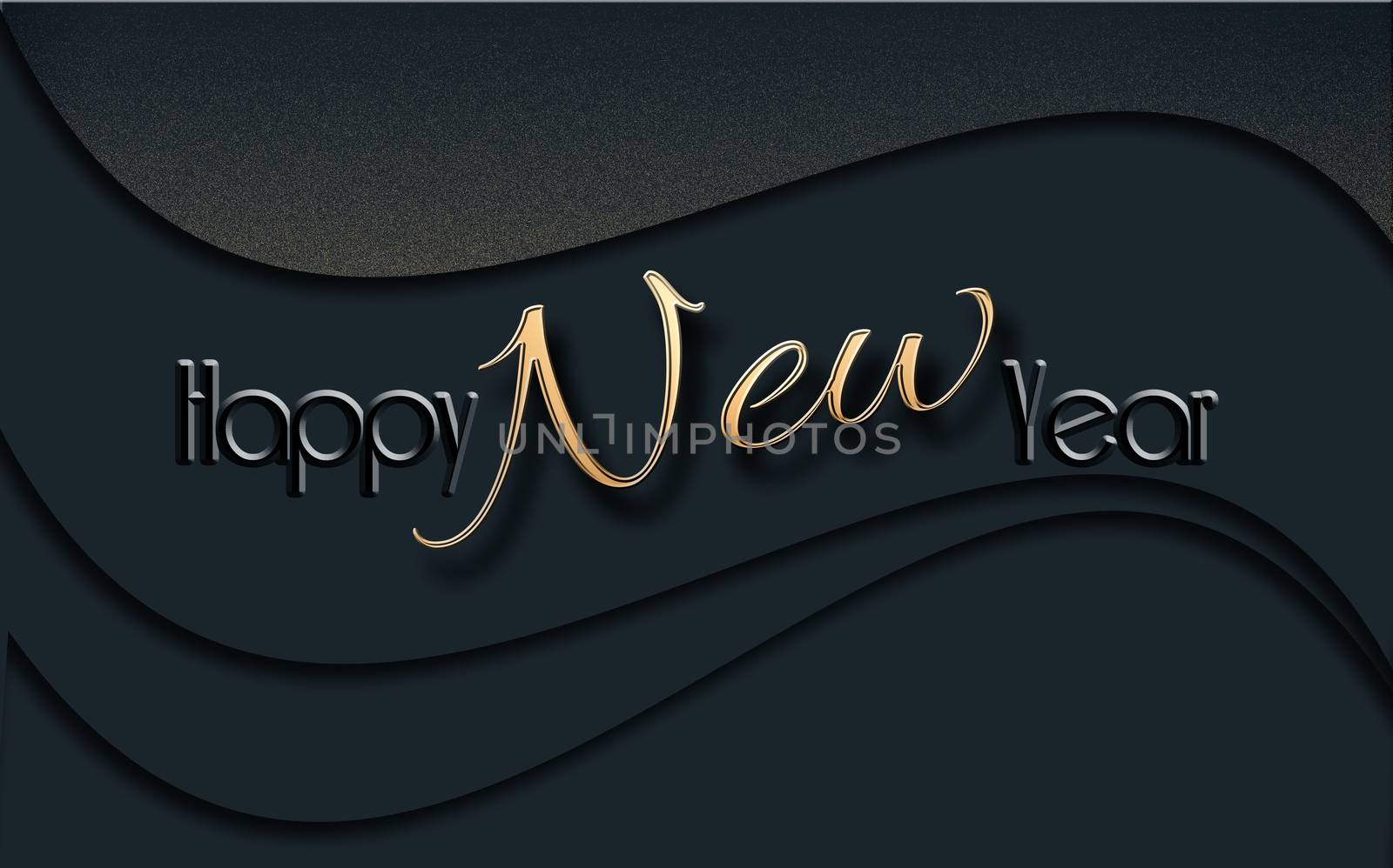 Happy New Year card by NelliPolk