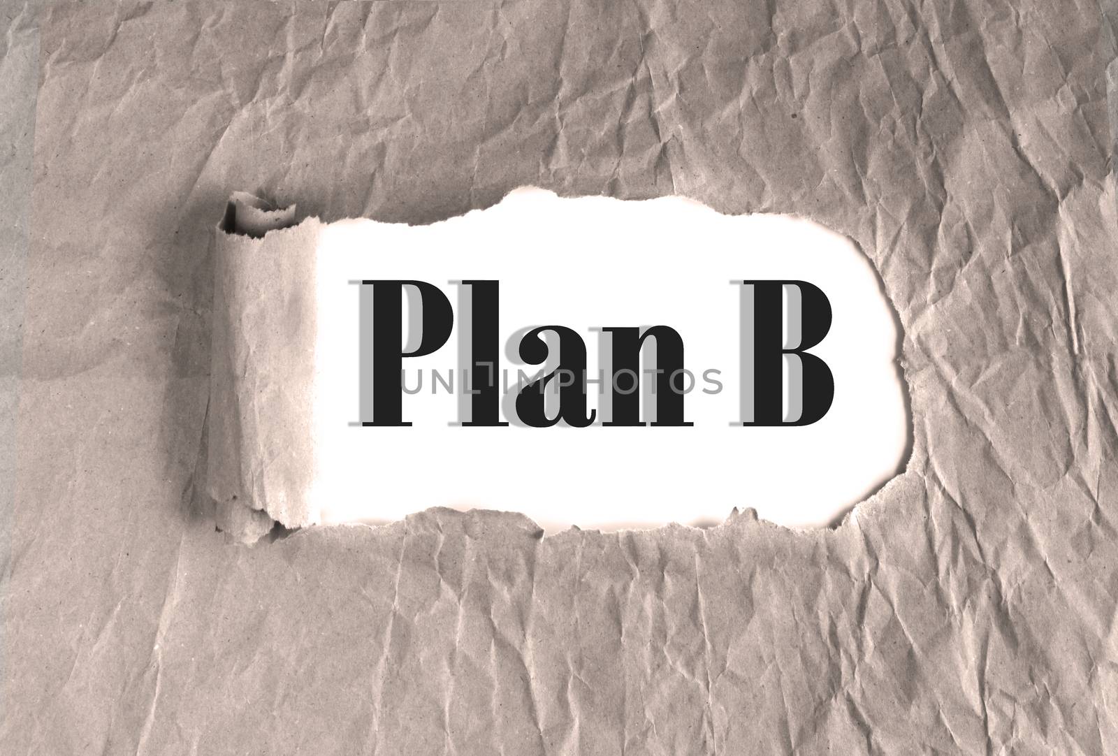 Plan B, Business, marketing concept by NelliPolk