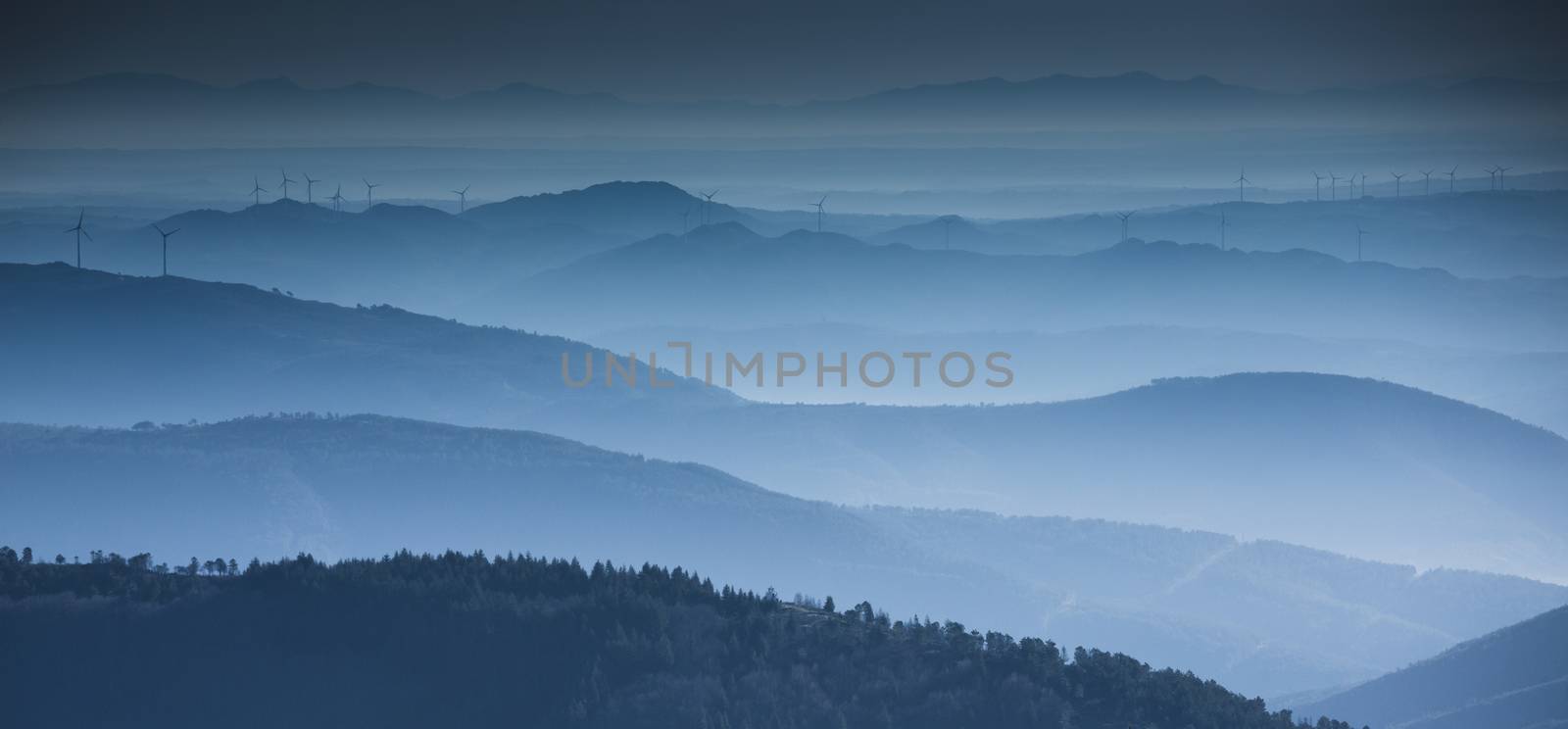 Blue montains by Iko