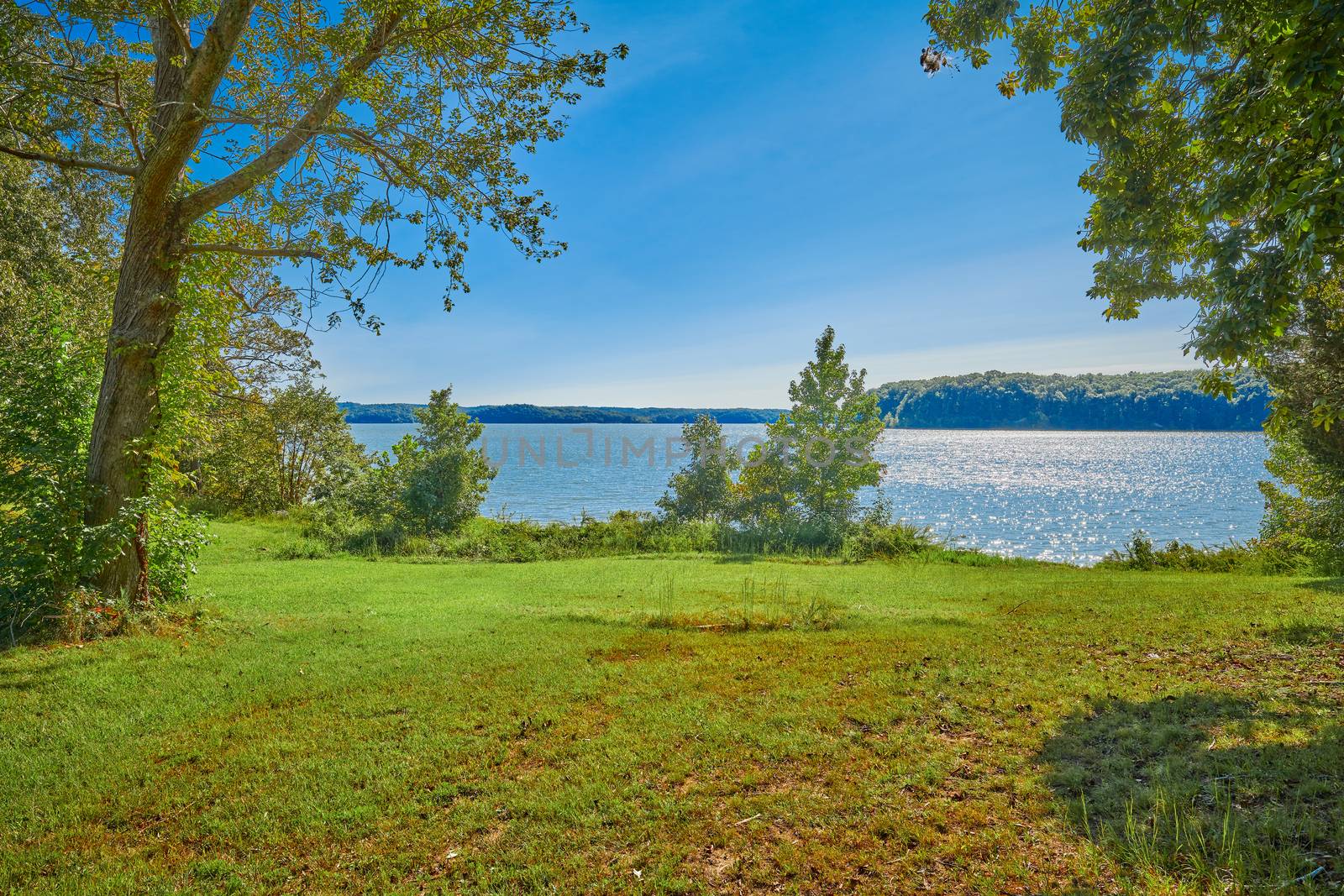 View of Kentucky Lake at Kenlake State Resort Park, Kentucky. by patrickstock