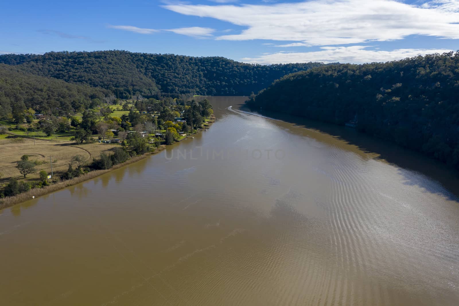 The Hawkesbury River in regional New South Wales in Australia by WittkePhotos