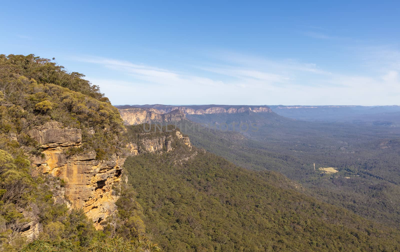 The Kedumba Pass in The Blue Mountains in Australia by WittkePhotos