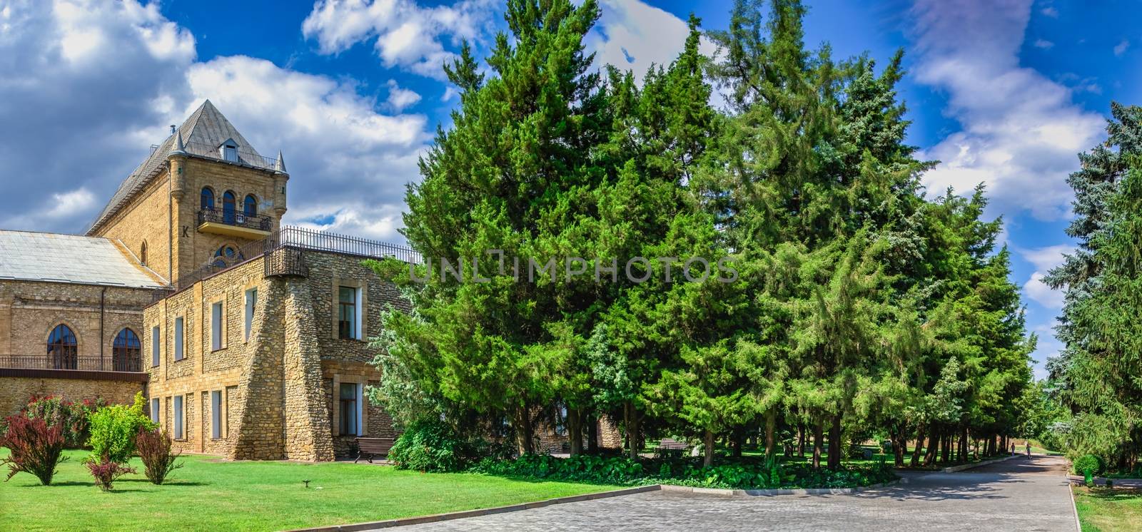 Park in the Chateau of Prince Trubetskoy in Ukraine by Multipedia