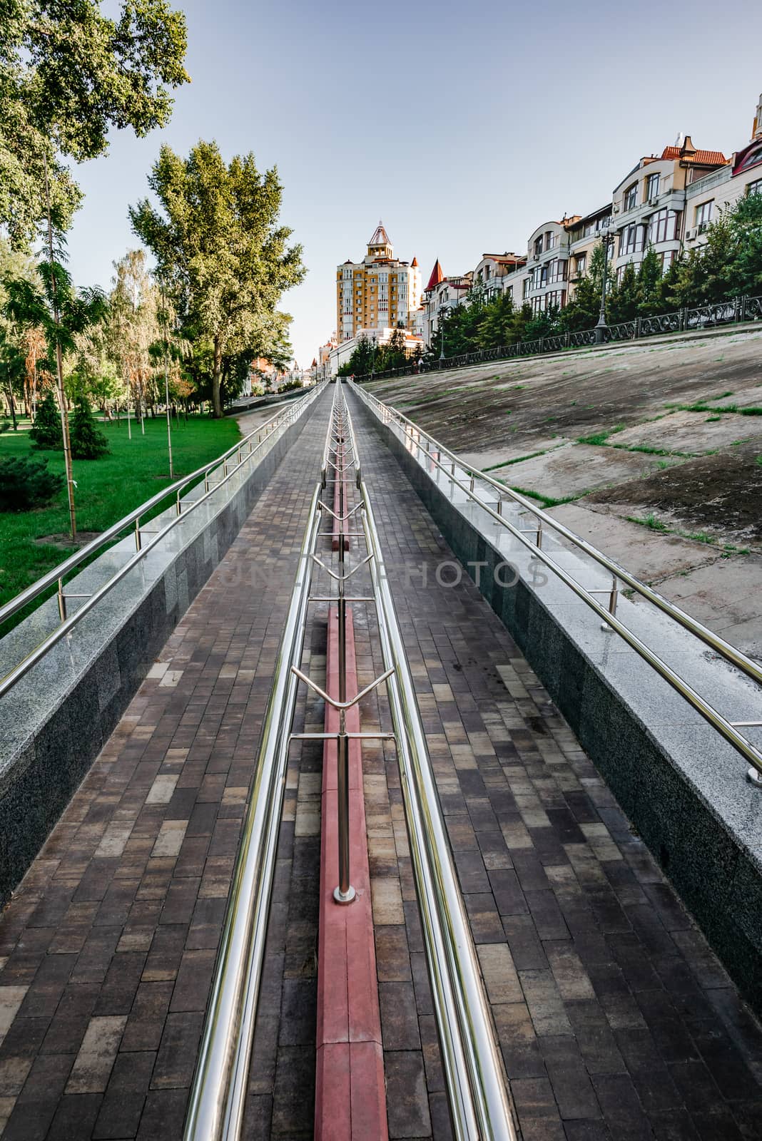  Long metal ramp for handicapped people, bicycles and people wit by MaxalTamor