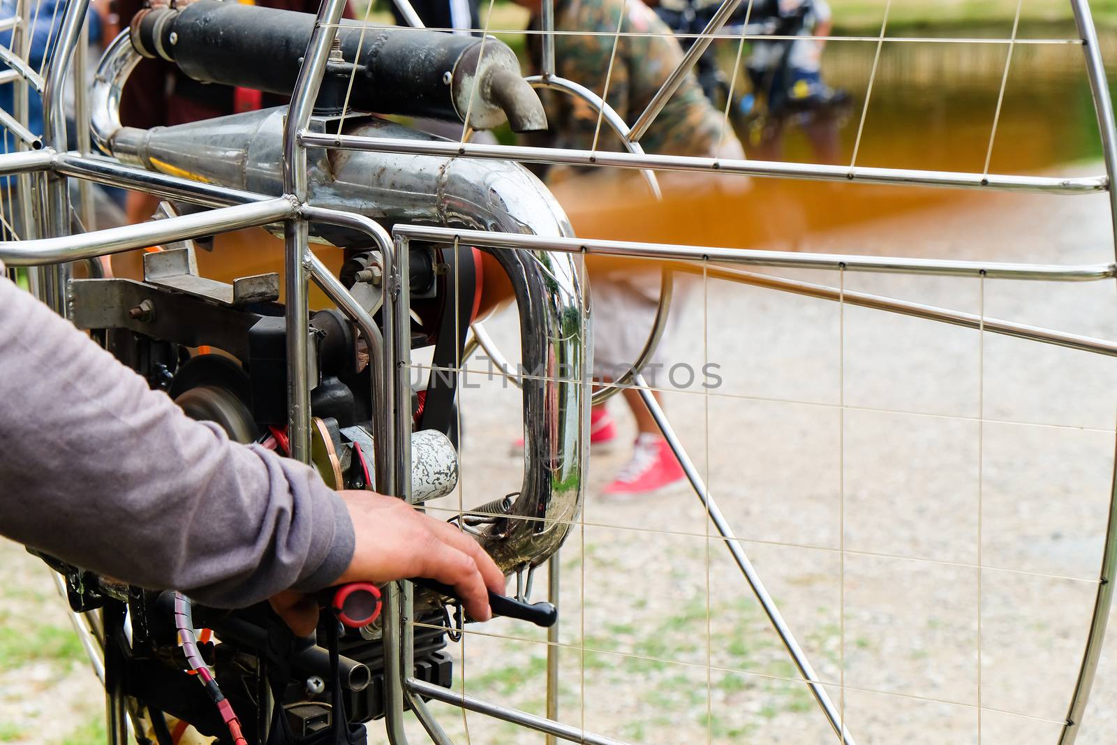 Detail of Film Production Equipment,Film Shoot,Behind the scene, Film crew production