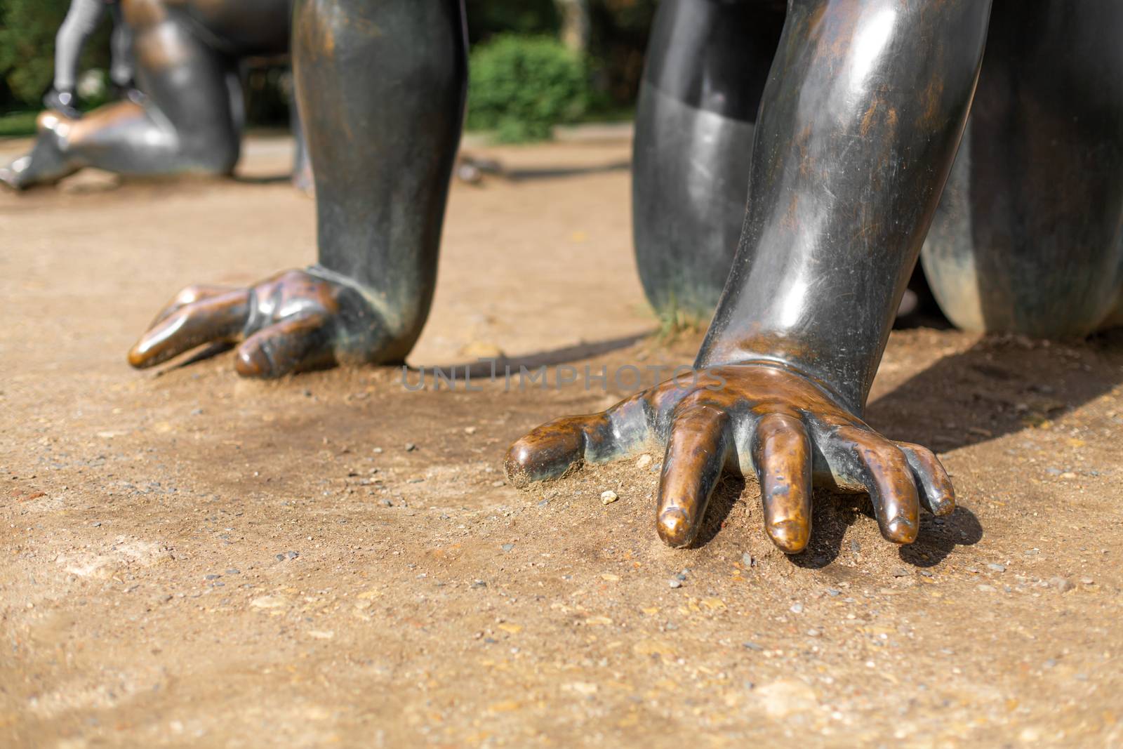 Statue The Crawling Baby, Kinky weird art in Prague by Try_my_best