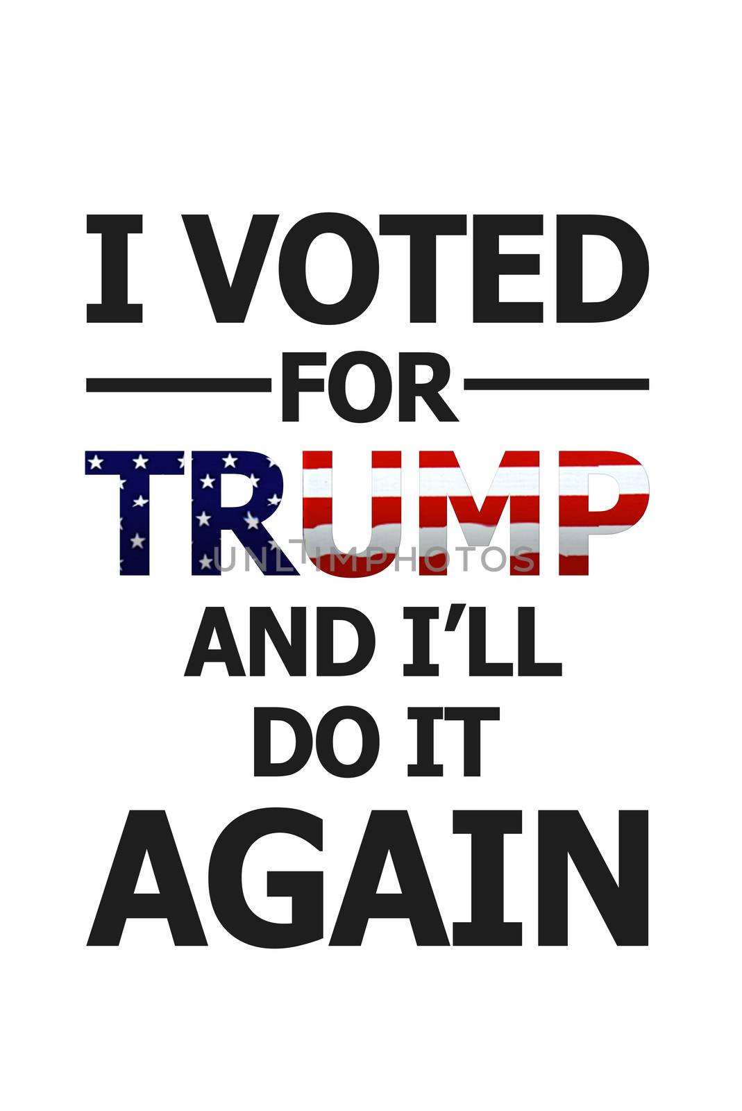 I'll vote for Trump