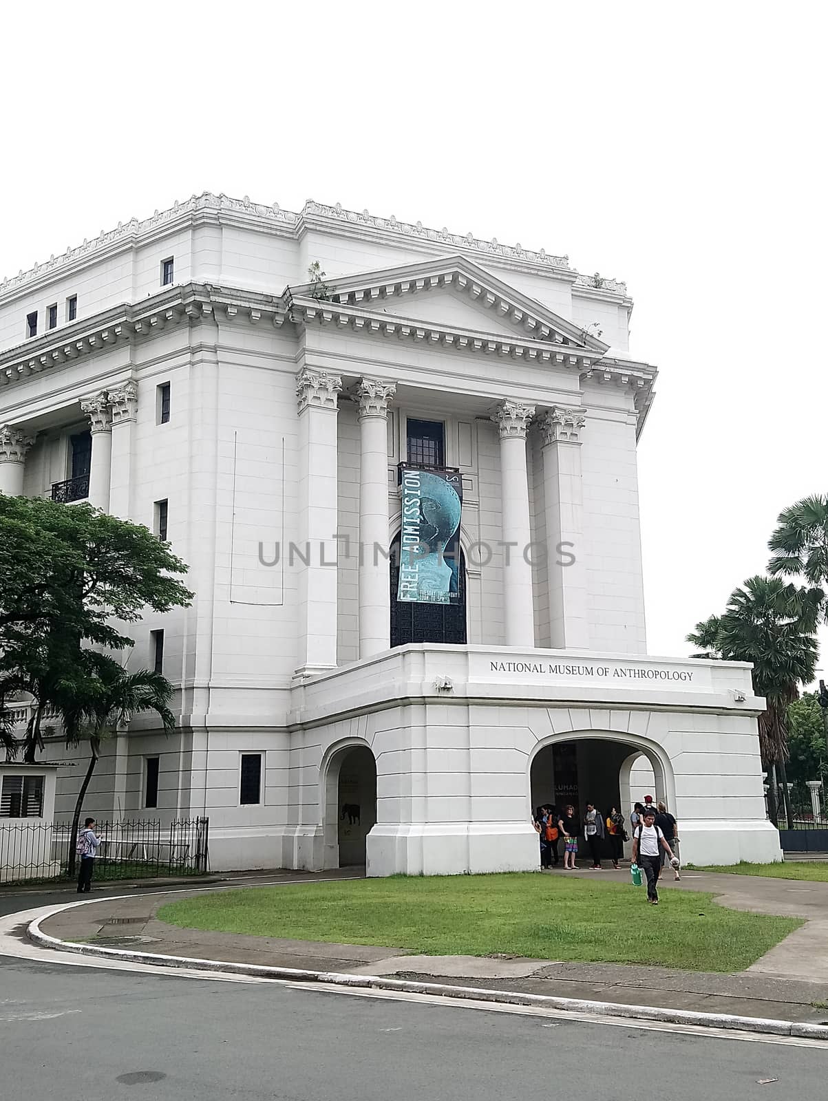 National museum of anthropology facade in Manila, Philippines by imwaltersy