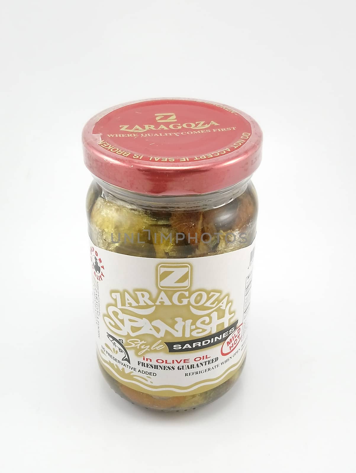 Zaragoza spanish style sardines in olive oil in Manila, Philippi by imwaltersy