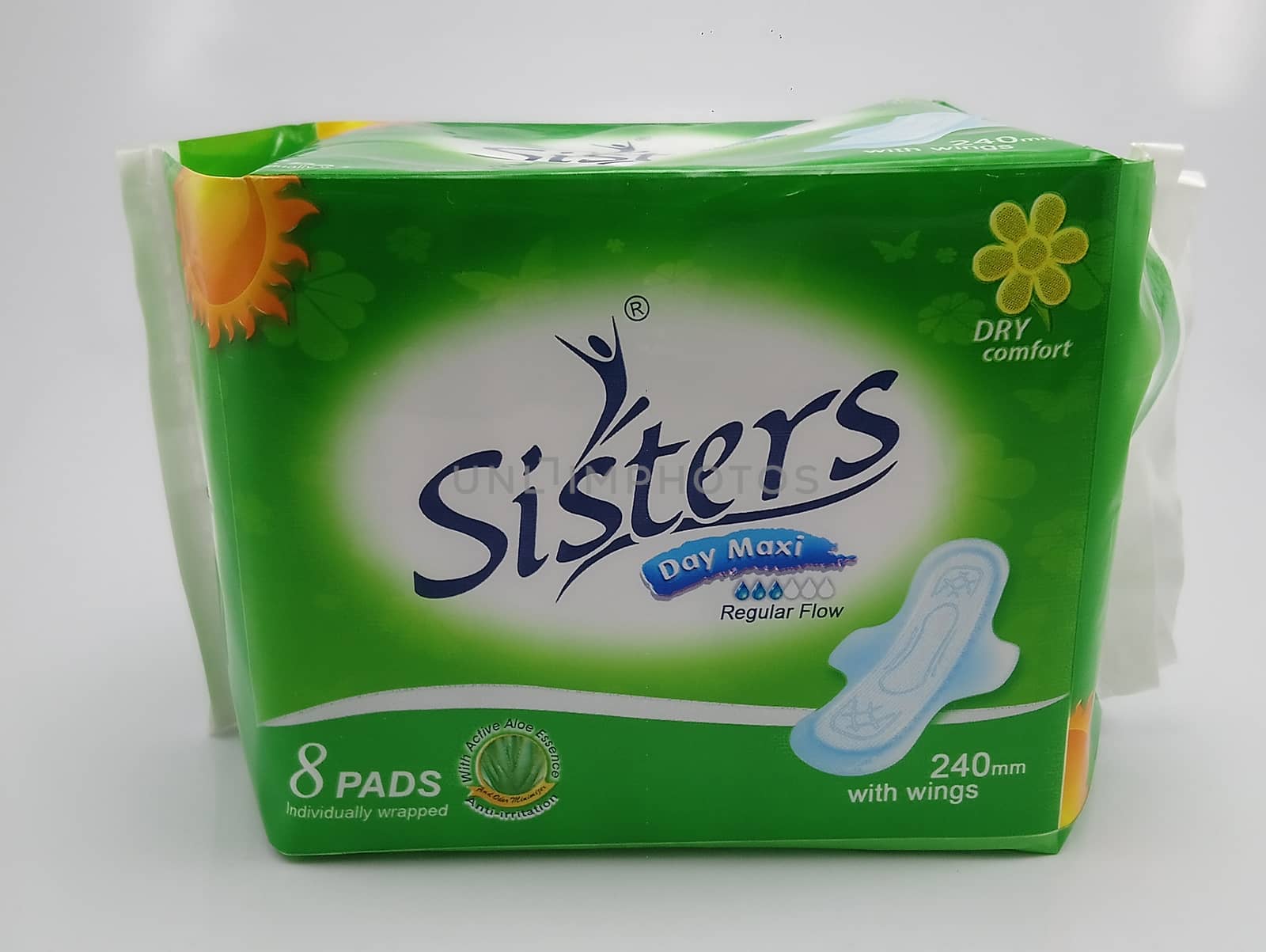 MANILA, PH - SEPT 21 - Sisters day maxi pads on September 21, 2020 in Manila, Philippines.