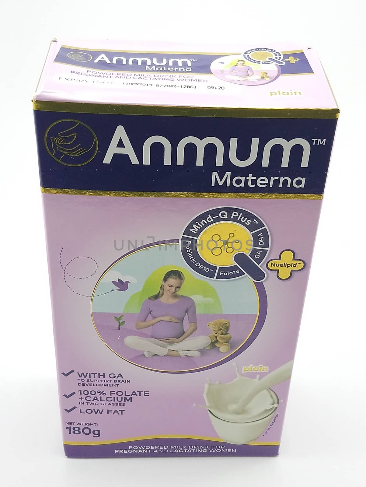 MANILA, PH - SEPT 21 - Anmum materna milk drink for pregnant and lactating women on September 21, 2020 in Manila, Philippines.