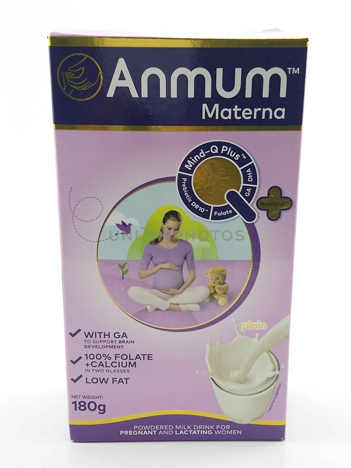 MANILA, PH - SEPT 21 - Anmum materna milk drink for pregnant and lactating women on September 21, 2020 in Manila, Philippines.