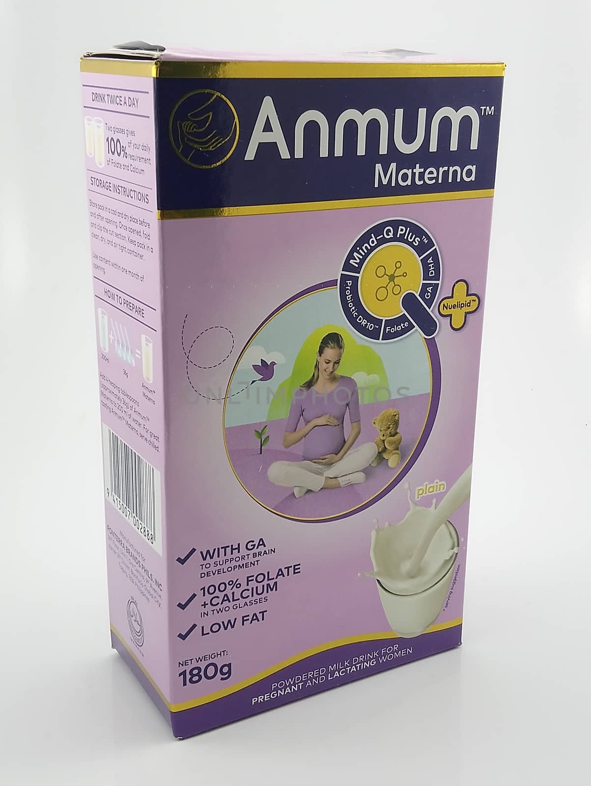 MANILA, PH - SEPT 21 - Anmum materna milk drink for pregnant and lactating women on September 21, 2020 in Manila, Philippines.