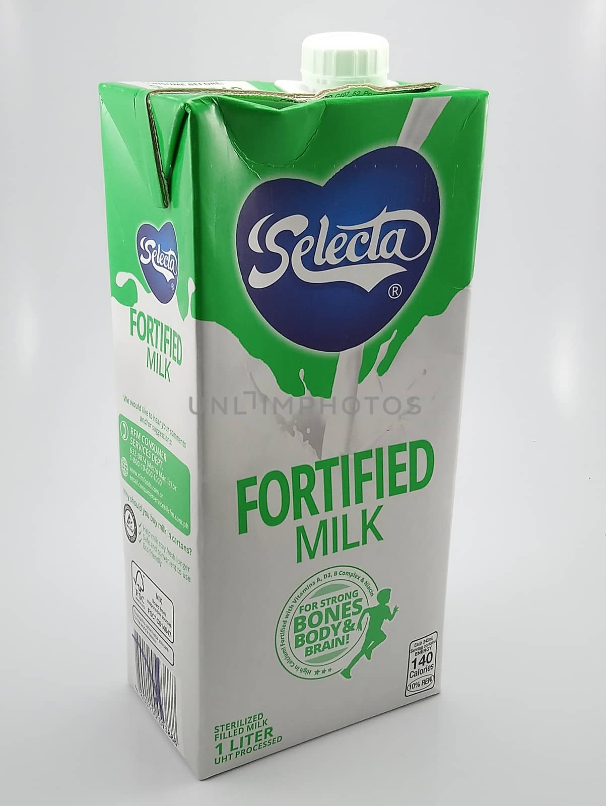 Selecta fortified milk box in Manila, Philippines by imwaltersy