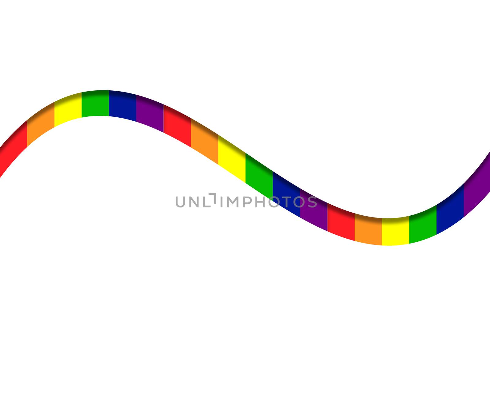 Colourful rainbow background for LGBT design by NelliPolk