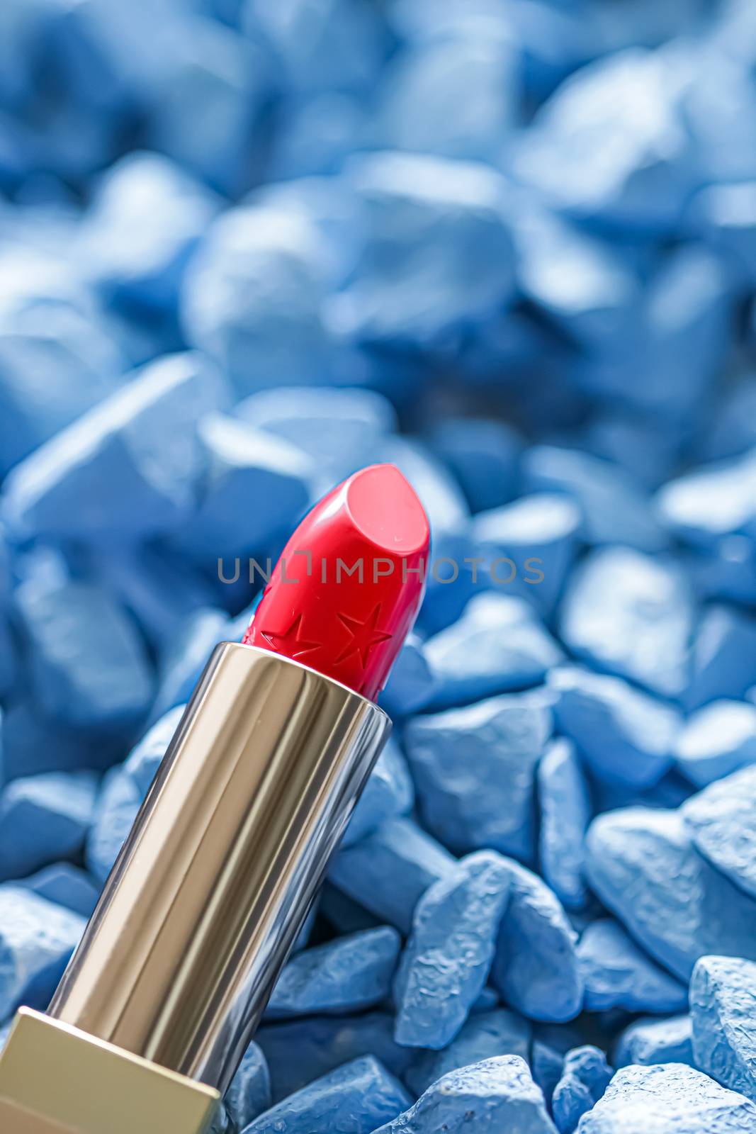 Red lipstick closeup, luxury make-up and beauty cosmetics