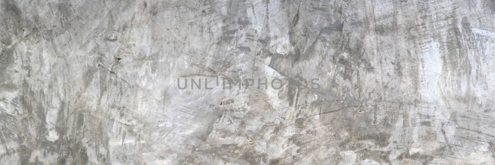 Polished cement wall with loft style banner background. Polished cement wall background.