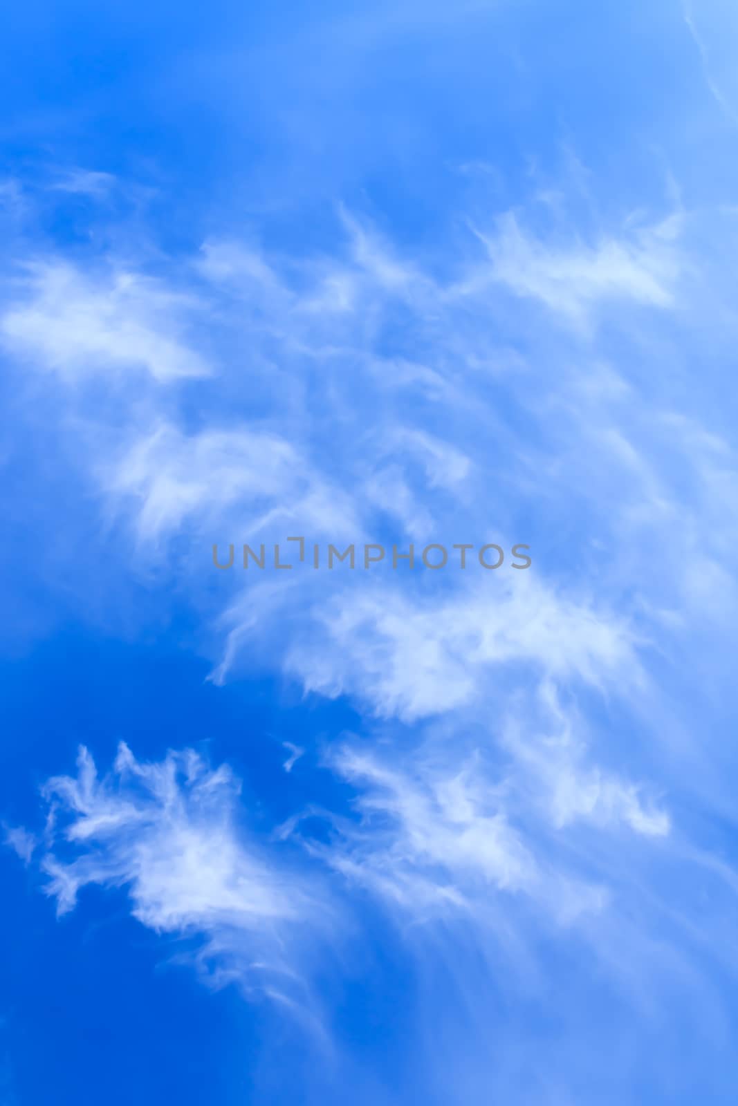 Vertical photo of Blue sky by stoonn