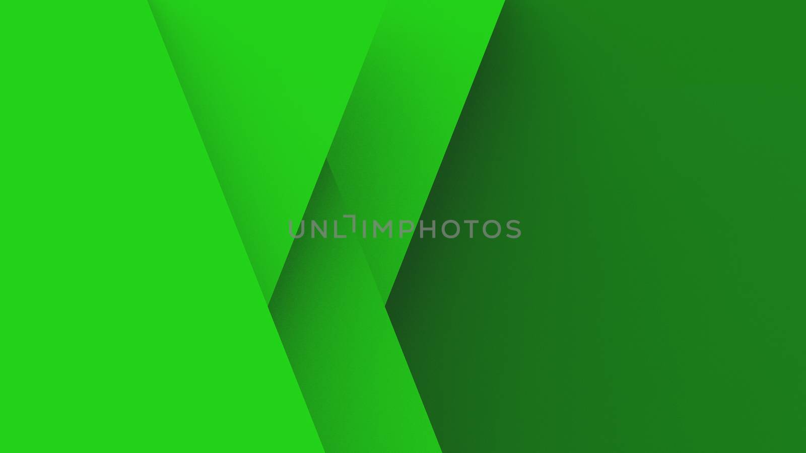 Abstract green background basic geometry overlaps with shadow illustration render 3d hd