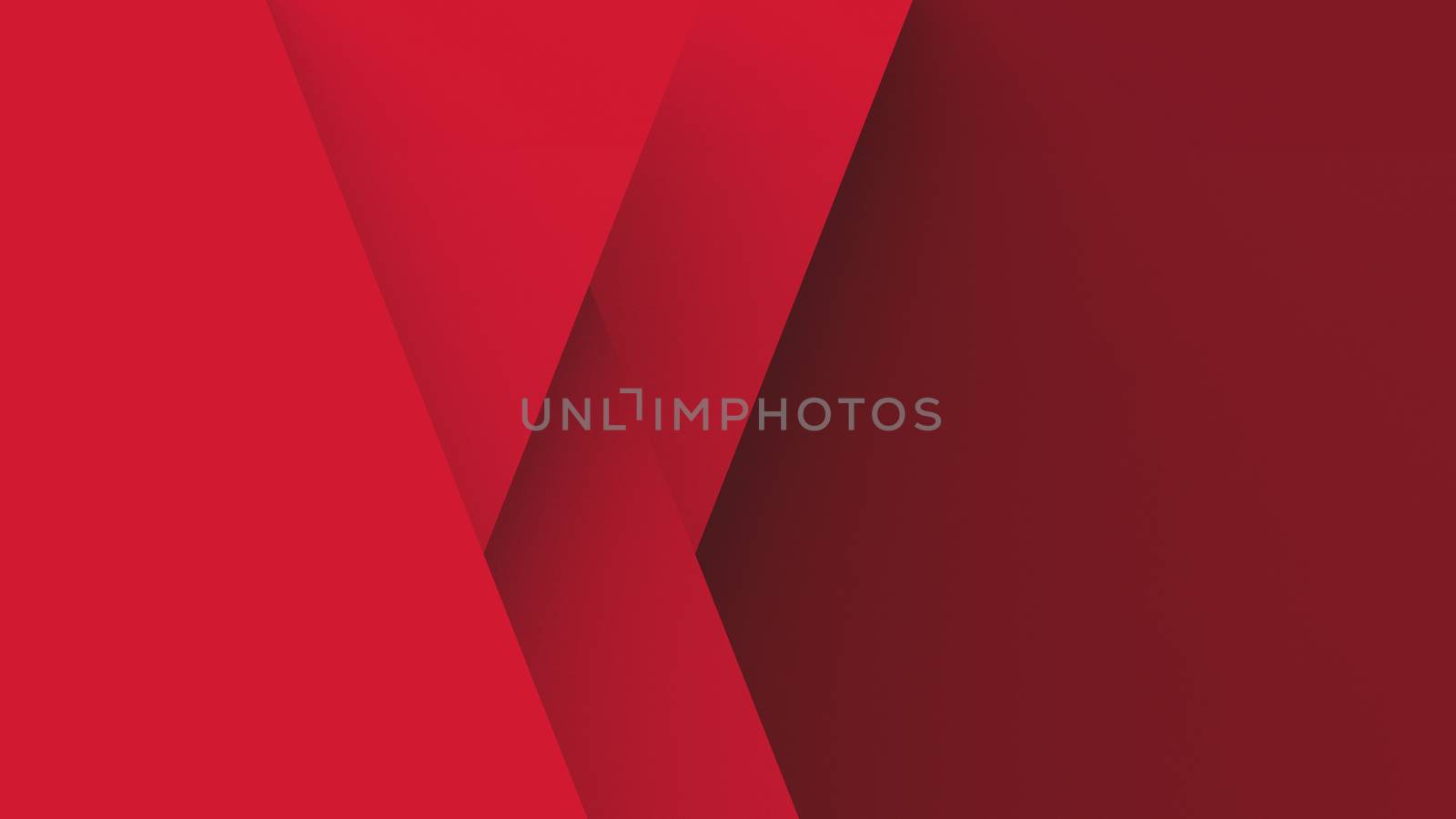 Abstract red background basic geometry overlaps with shadow illustration render 3d hd